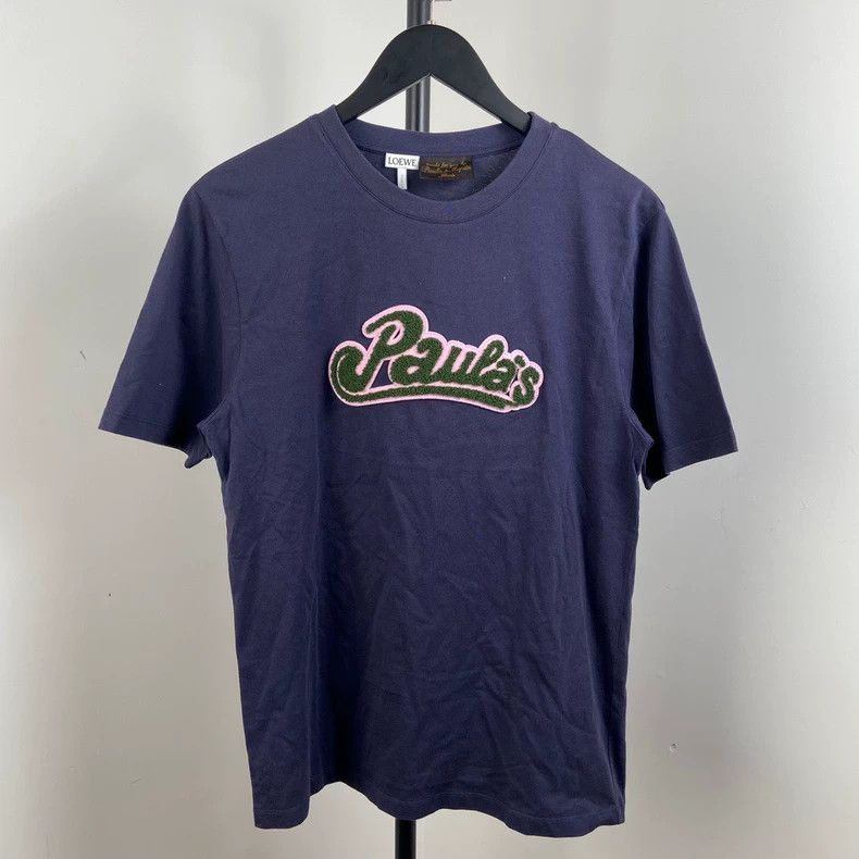 Loewe LOEWE Embroidered letters on short sleeves Size S / US 4 / IT 40 - 1 Thumbnail