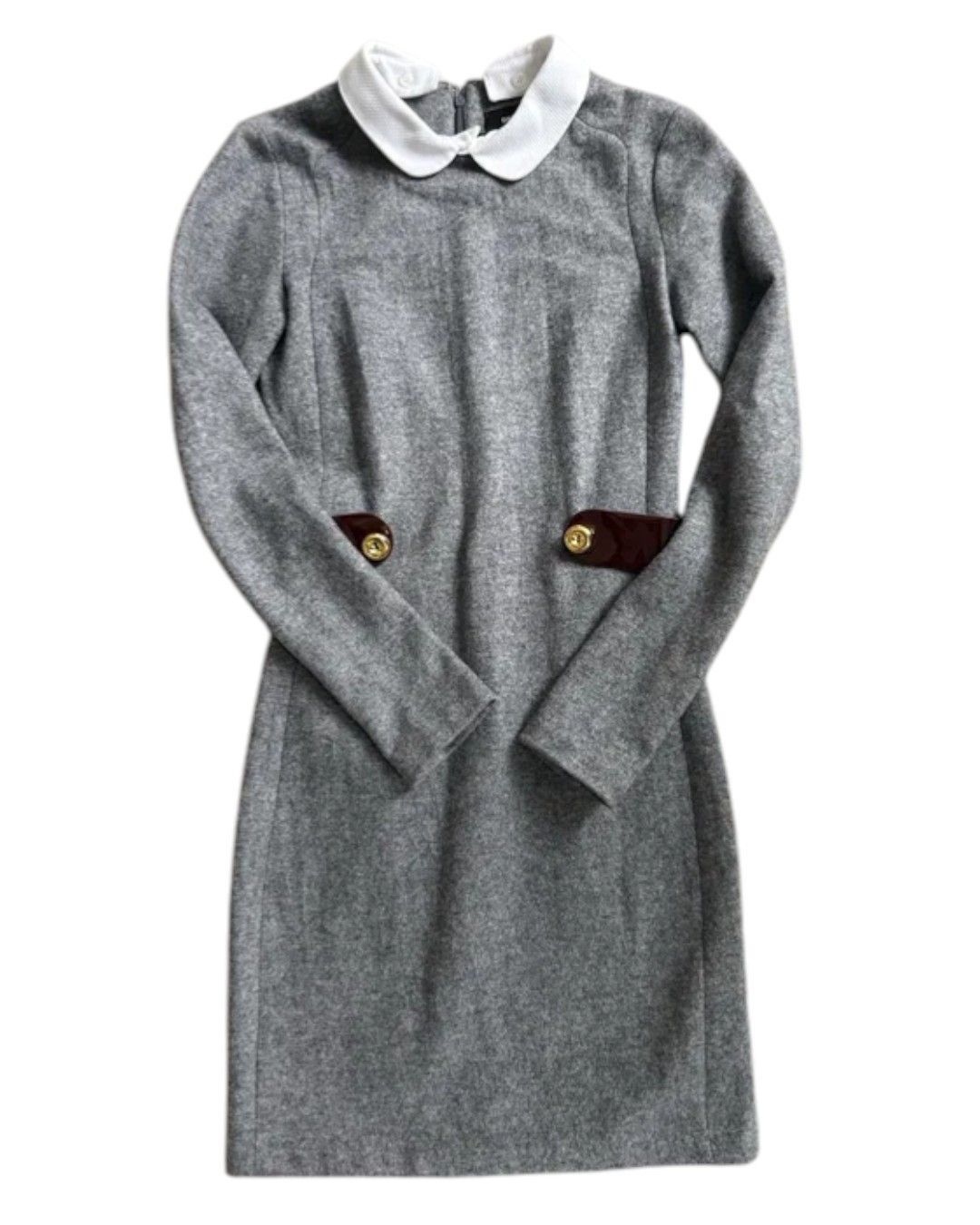 Dsquared2 F/W 2014 WOOL MINI DRESS Size XS / US 0-2 / IT 36-38 - 4 Thumbnail