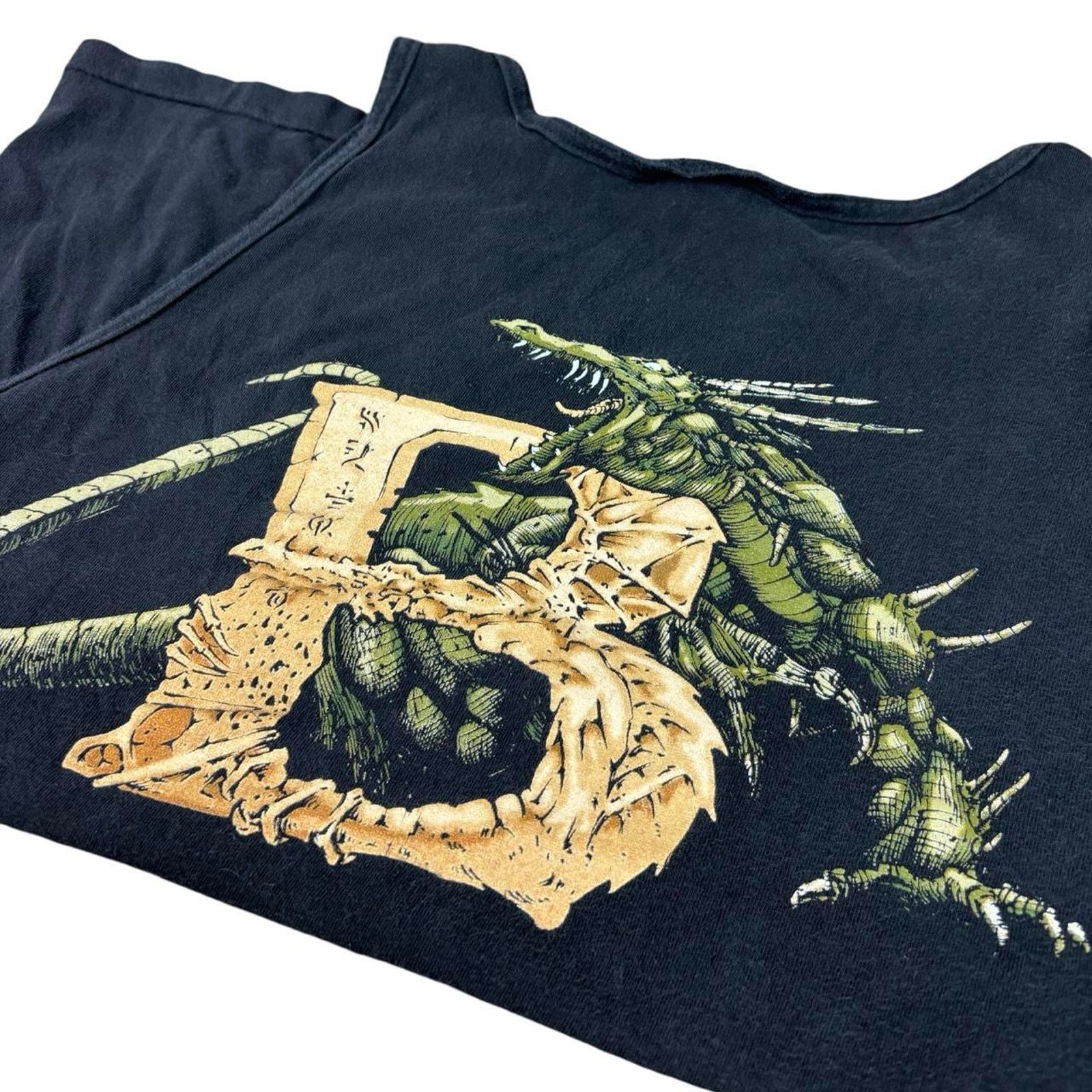 Bugle Boy × Southpole × Vintage 90s Bugle Boy Dragon T-shirt Size US L / EU 52-54 / 3 - 1 Thumbnail