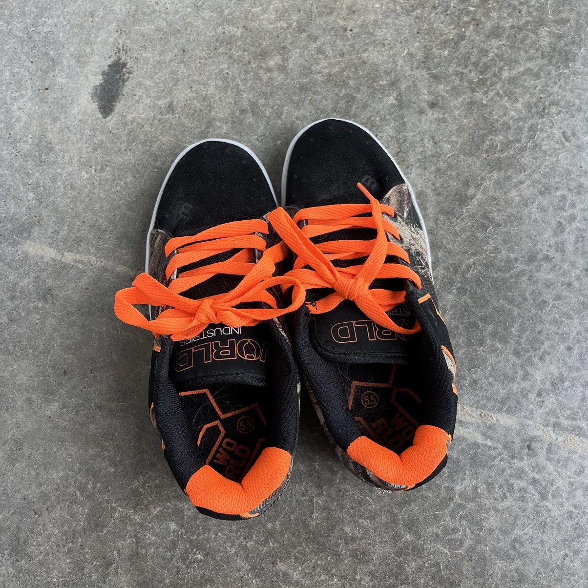 DC × World Industries CRAZY Y2K world industries REALISTIC CAMO SKATE SHOE DC Size US 7 / IT 37 - 8 Thumbnail