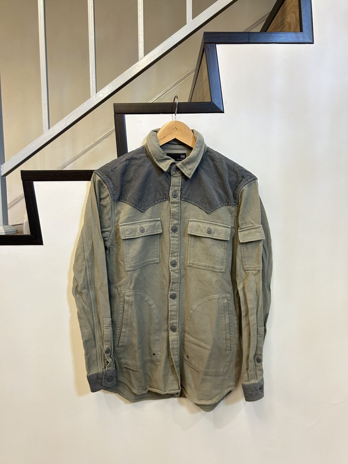 Undercover 💥ARCHIVE Uniqlo x Undercover UU Military Western Flannel Size US M / EU 48-50 / 2 - 2 Thumbnail