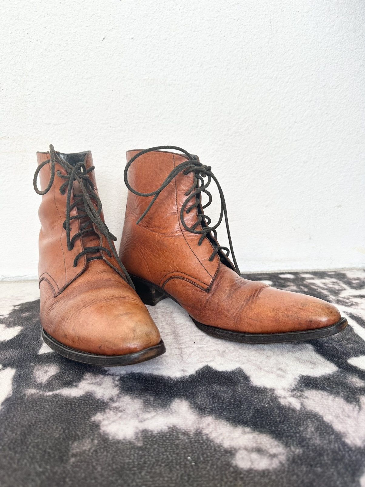 Lad Musician AW07/08 Lad Musician “ Cocksucker Blues” leather boot Size US 8.5 / EU 41-42 - 10 Thumbnail