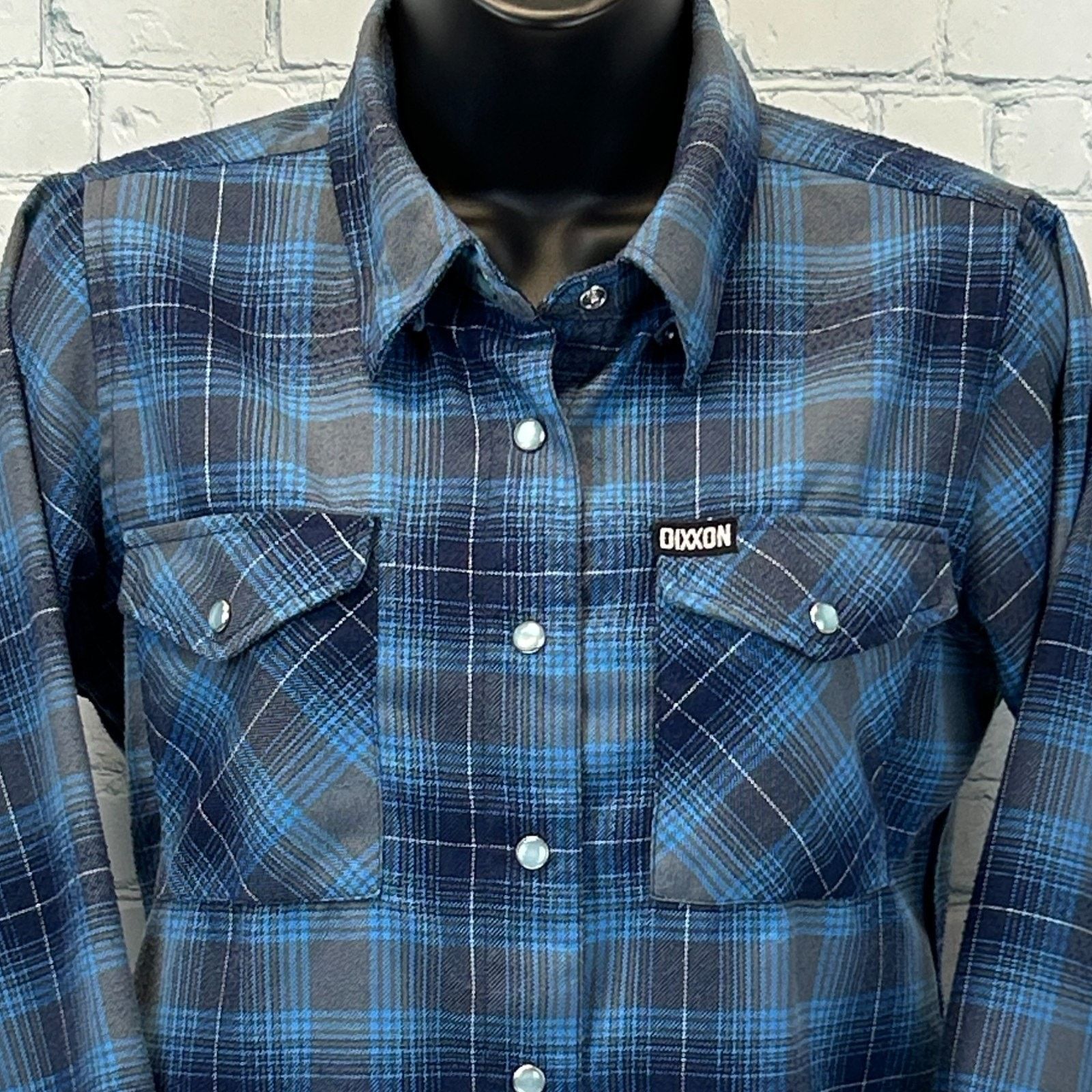 Dixxon Dixxon Flannel Co Pearl Snap Button Front Shirt Womens Small Size S / US 4 / IT 40 - 1 Thumbnail