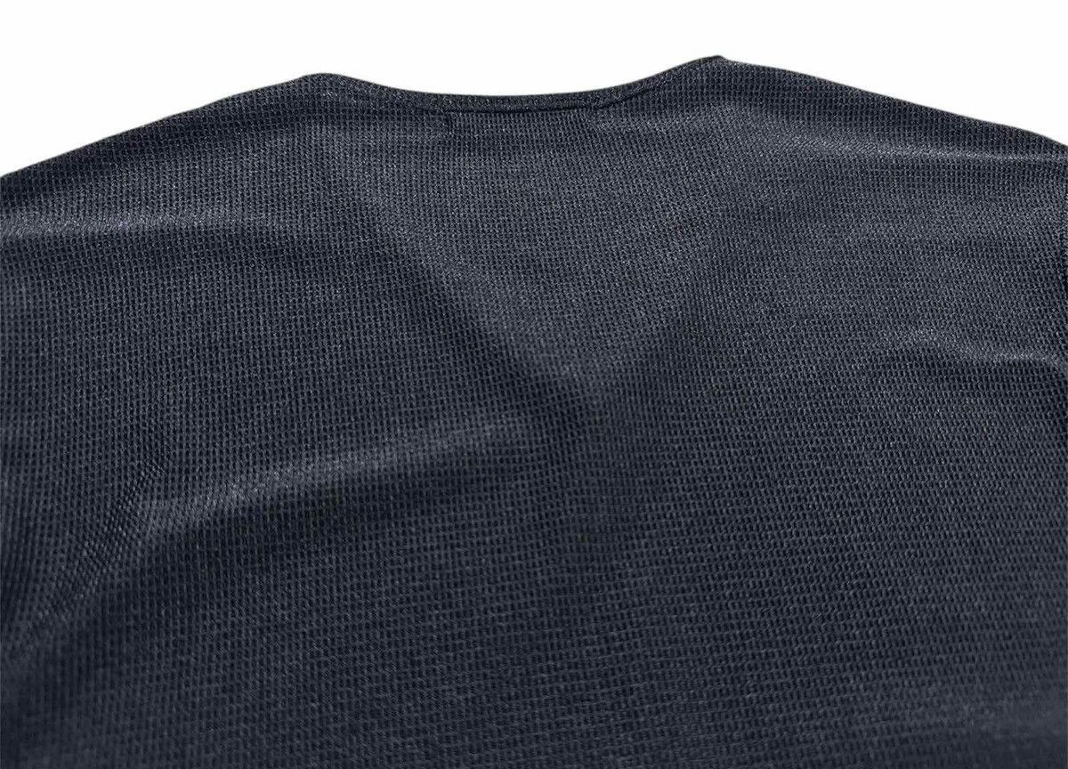 5351 POUR LES HOMMES 🔥Y2K 5351 Pour Les Femmes Mesh Sheer V-Neck Ls Shirt Size US XS / EU 42 / 0 - 6 Thumbnail