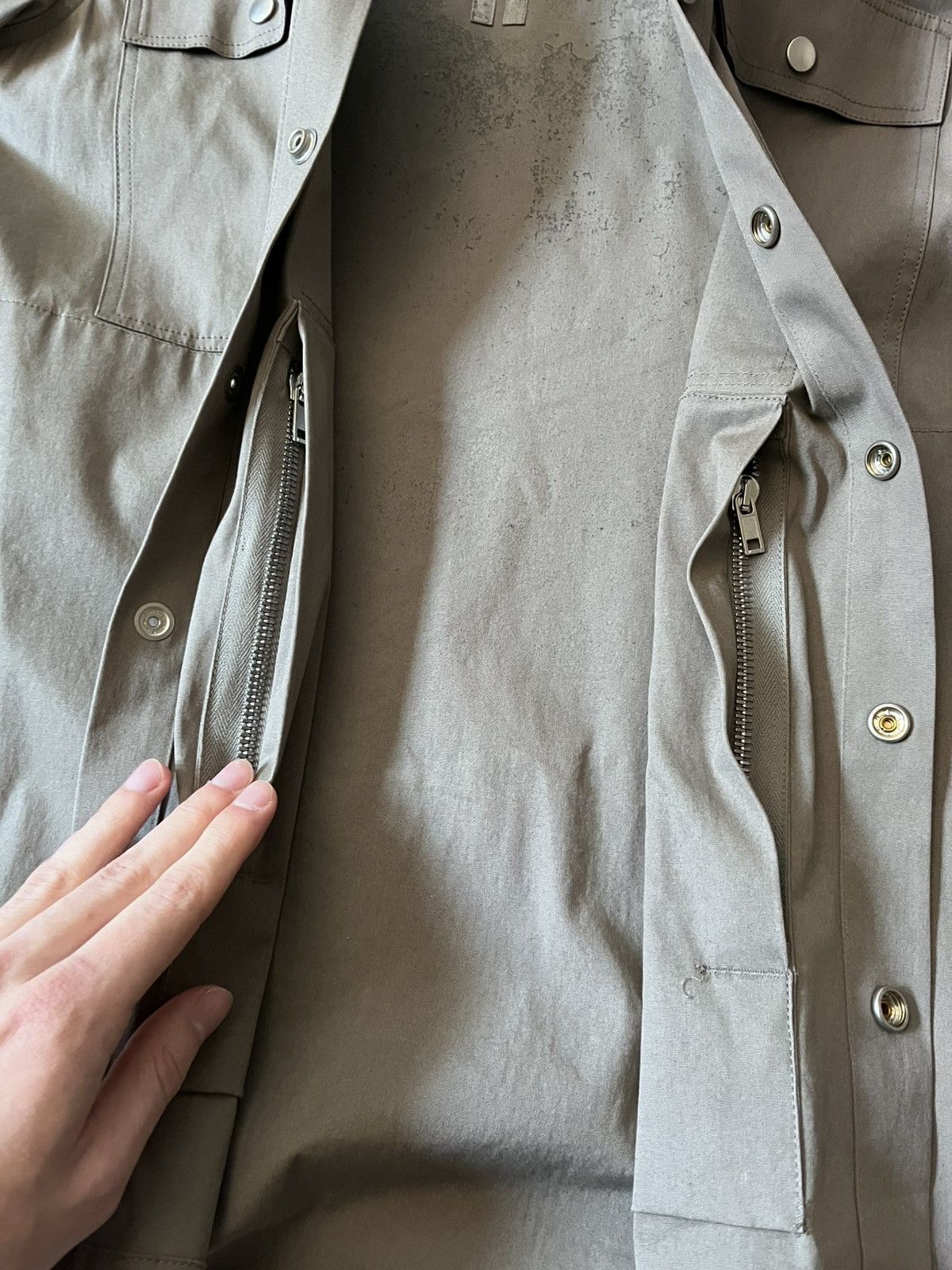 Rick Owens Rick Owens S/S 2020 Tecuatl UFW overshirt light jacket Size US M / EU 48-50 / 2 - 18 Thumbnail
