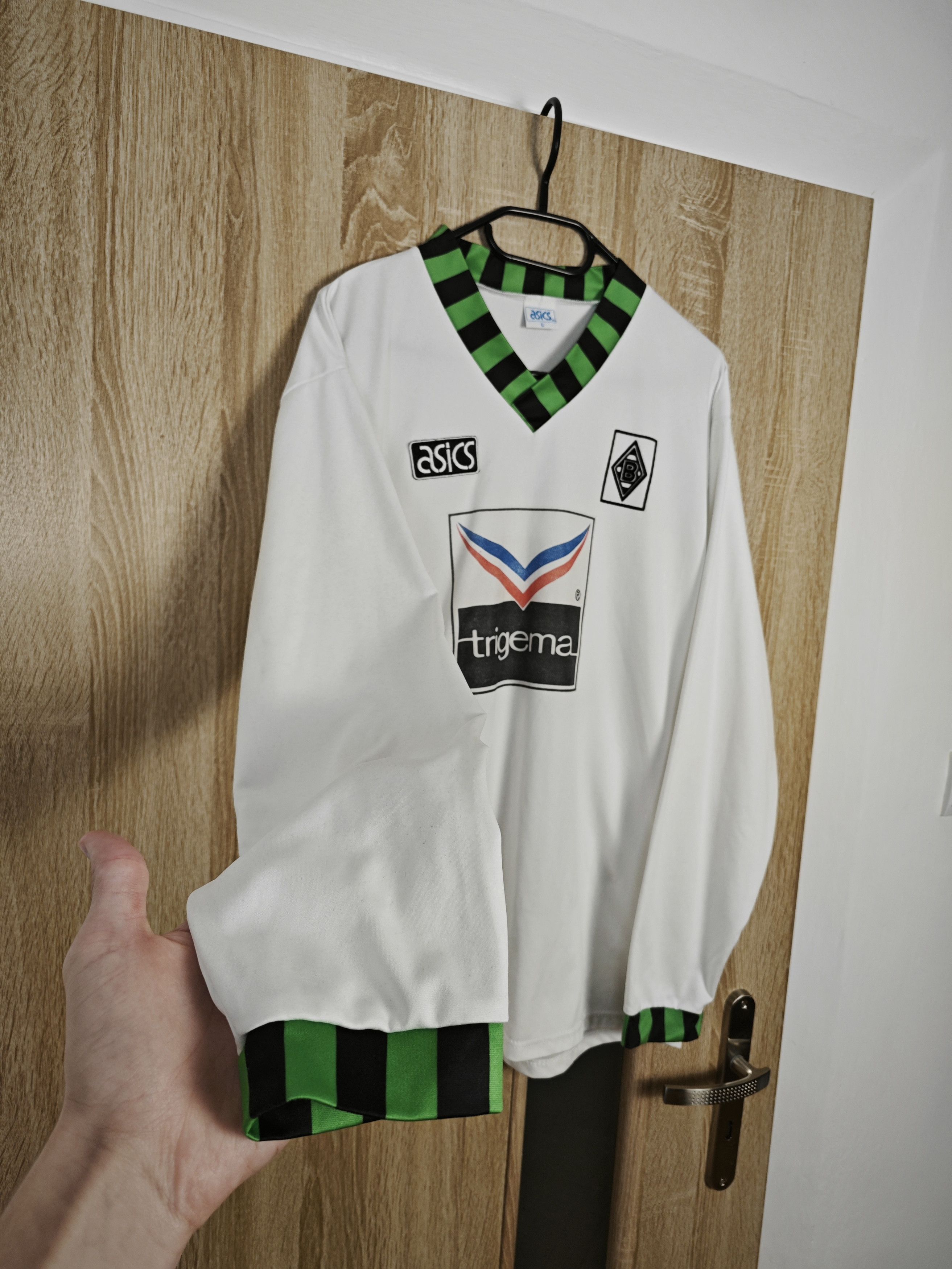 Asics borussia 1992 vintage jersey Size US L / EU 52-54 / 3 - 3 Thumbnail