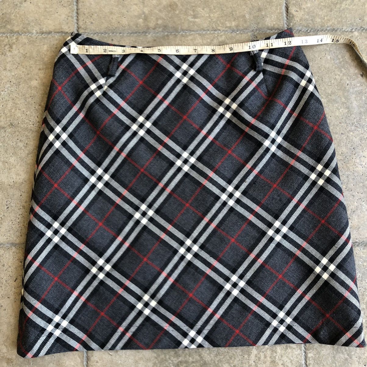 Burberry Burberrys Blue Label Tartan Wool Skirt ( Japan Exclusive ) Size 25" / US 0 / IT 36 - 3 Thumbnail