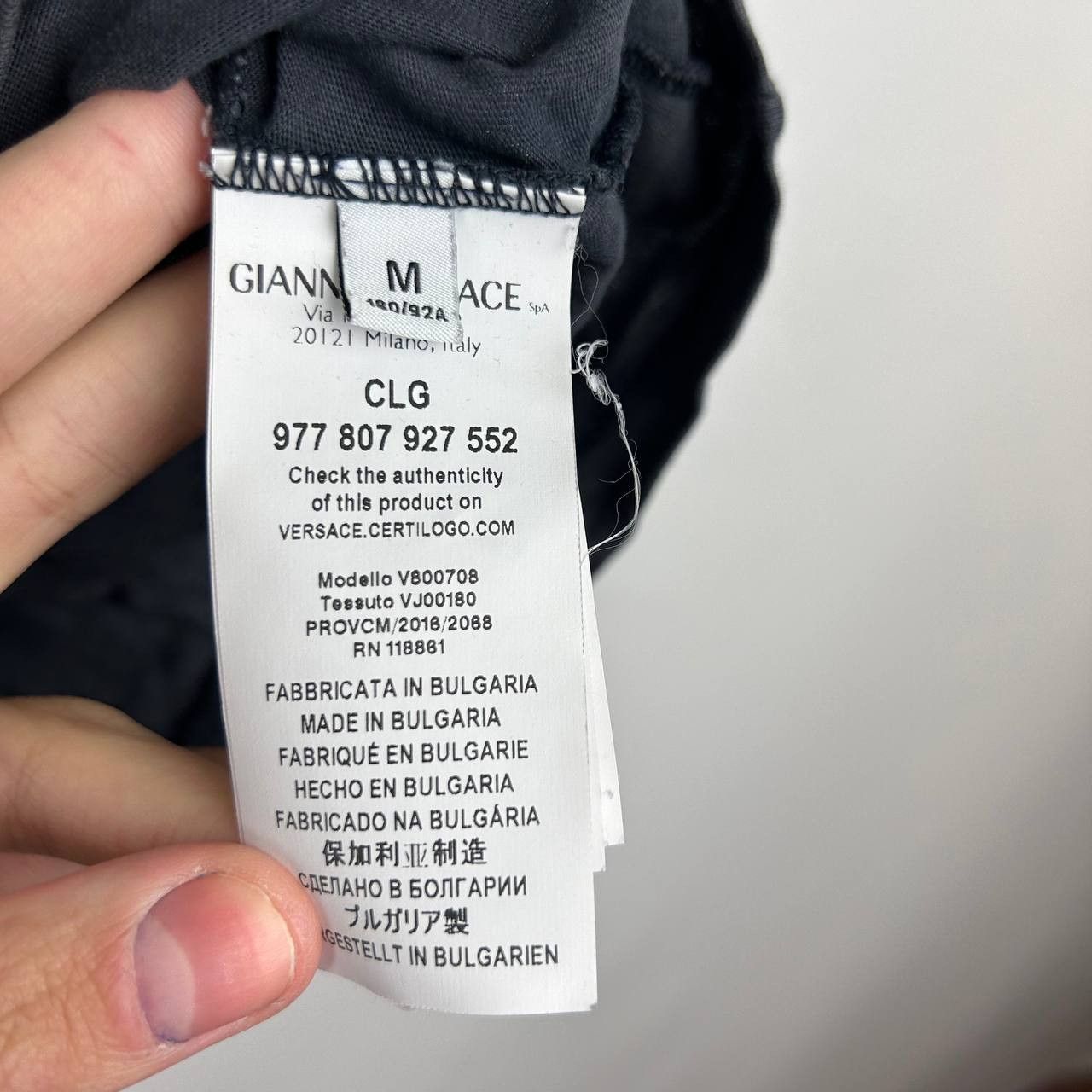 Versace Versace Collection Emroidered Logo Polo Shirt Size US M / EU 48-50 / 2 - 4 Thumbnail