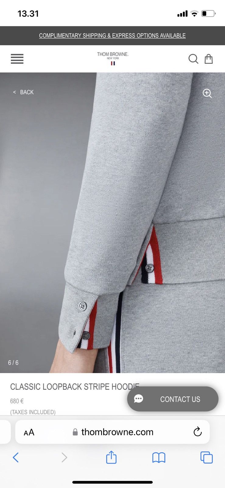 Thom Browne Thom browne classic loopback stripe hoodie Size US XL / EU 56 / 4 - 15 Thumbnail