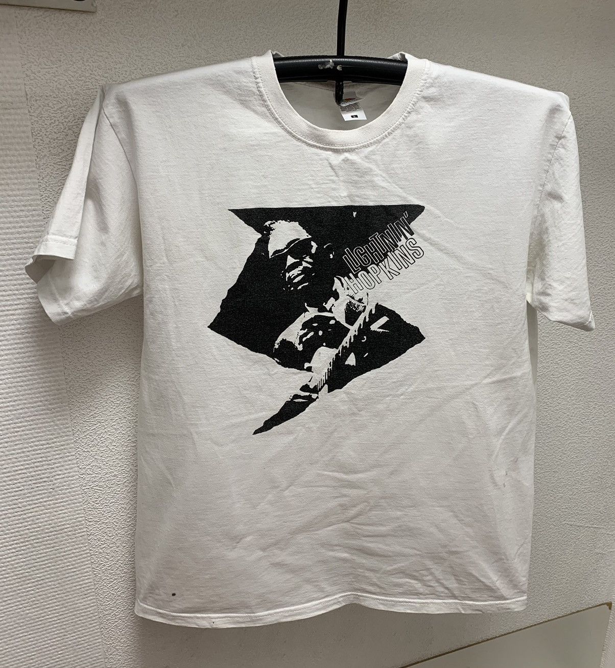 Band Tees Lightnin Hopkins vintage band rock t-shirt L sz madeinusa Size US L / EU 52-54 / 3 - 1 Thumbnail