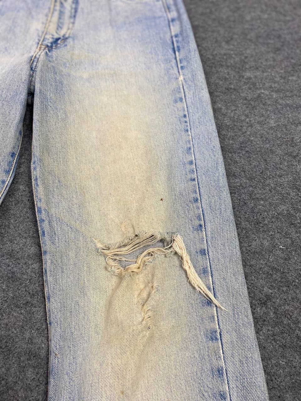 Japanese Brand vintage blue way japanese brand distressed denim Size US 28 / EU 44 - 8 Thumbnail