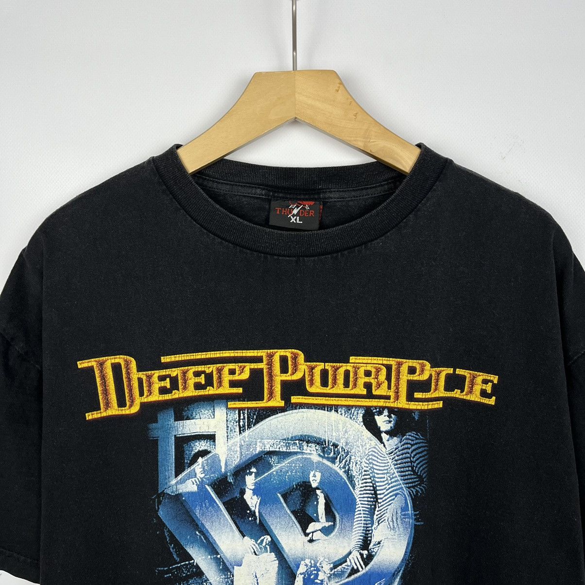 Band Tees Vintage Deep Purple rock band tee 90’s Size US XL / EU 56 / 4 - 8 Thumbnail
