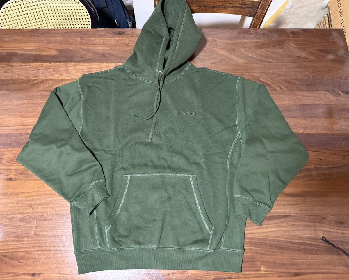 Aime Leon Dore Aime Leon Dore Aimé Tonal Logo Kombu Green Hoodie Size XL Size US XL / EU 56 / 4 - 1 Thumbnail