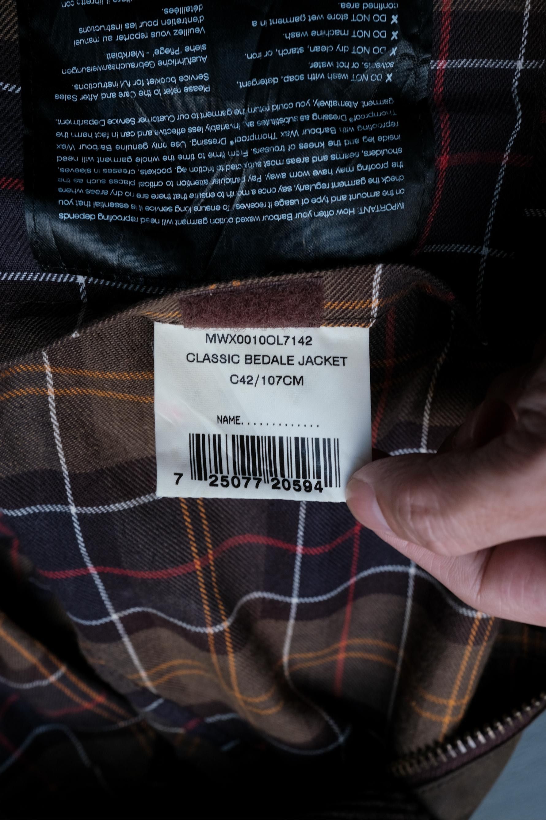 Barbour Barbour Classic Bedale Wax Jacket Size US M / EU 48-50 / 2 - 6 Thumbnail