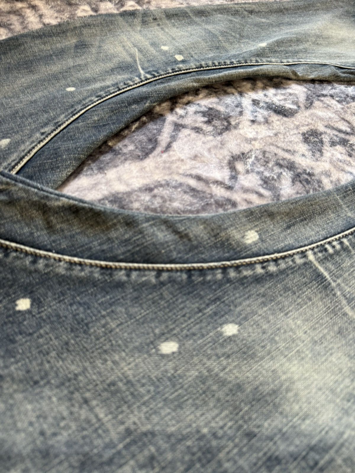 PPFM × The Smiths 2000s PPFM Japan Curve Leg Gun Pocket Jeans Size US 30 / EU 46 - 21 Thumbnail