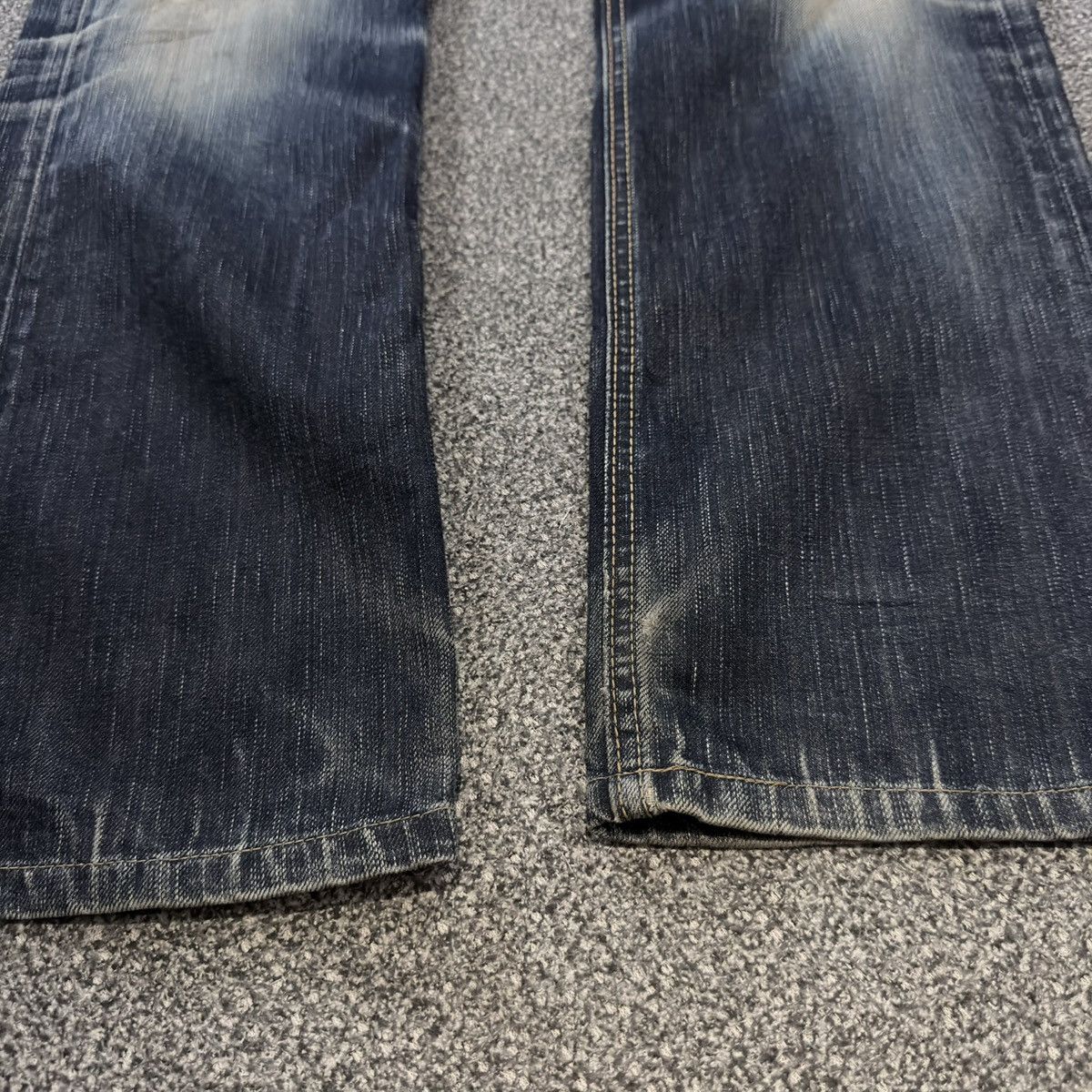 If Six Was Nine Archives ‼️ Japanese Edwin 503 Rusty Heavy Faded Wash Denim Size US 28 / EU 44 - 7 Thumbnail