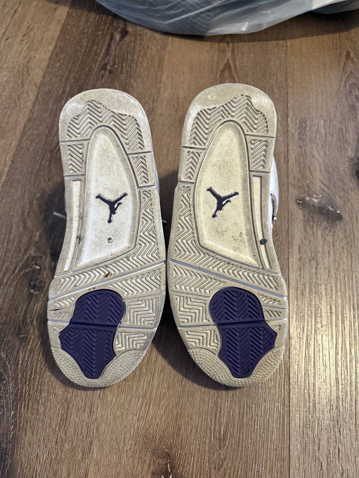 Jordan 4 GS purple metallic