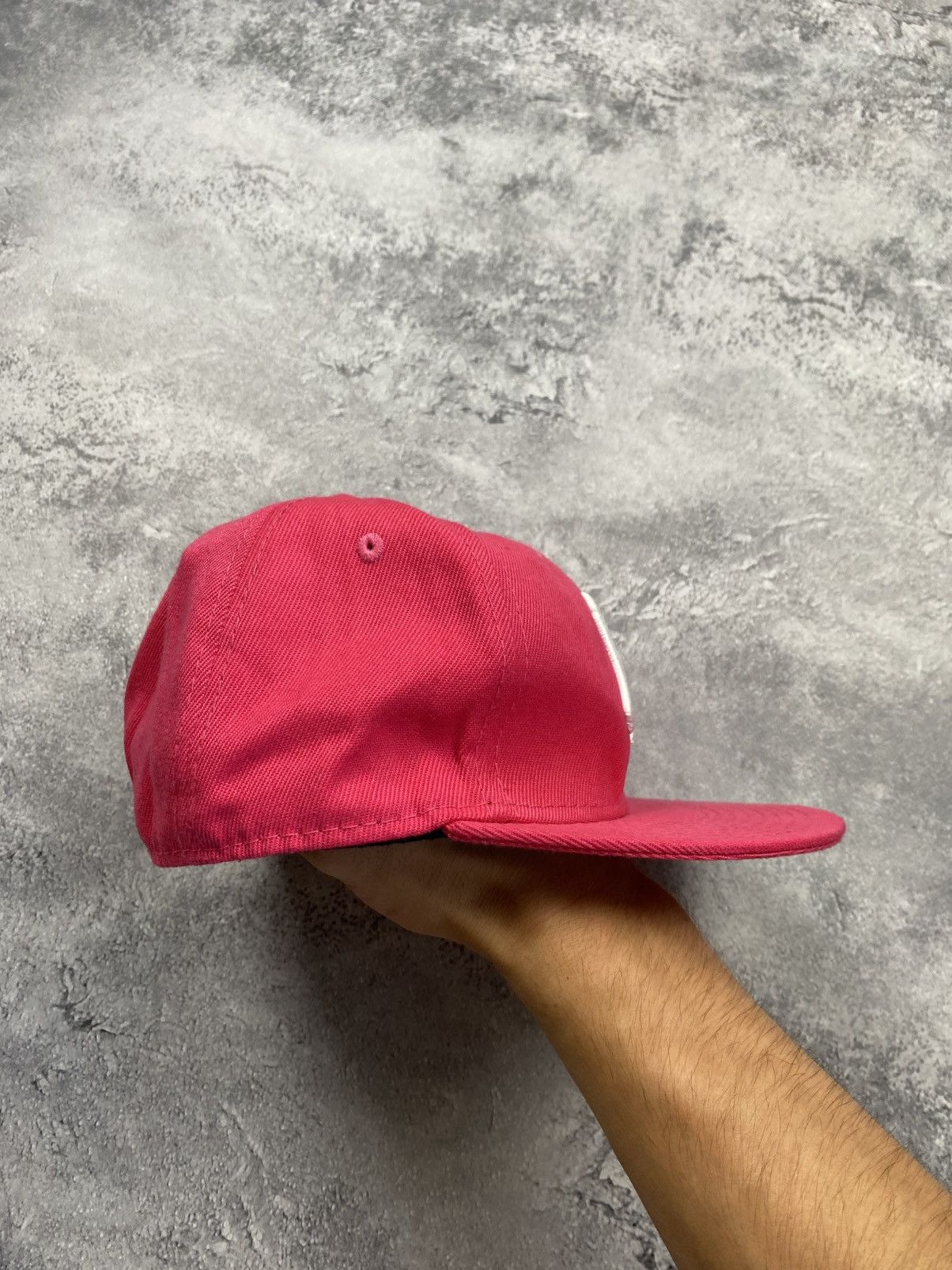 New York Yankees Vintage New York Yankees Cap Pink MLB Baseball Hat Y2K 90s Size ONE SIZE - 4 Thumbnail