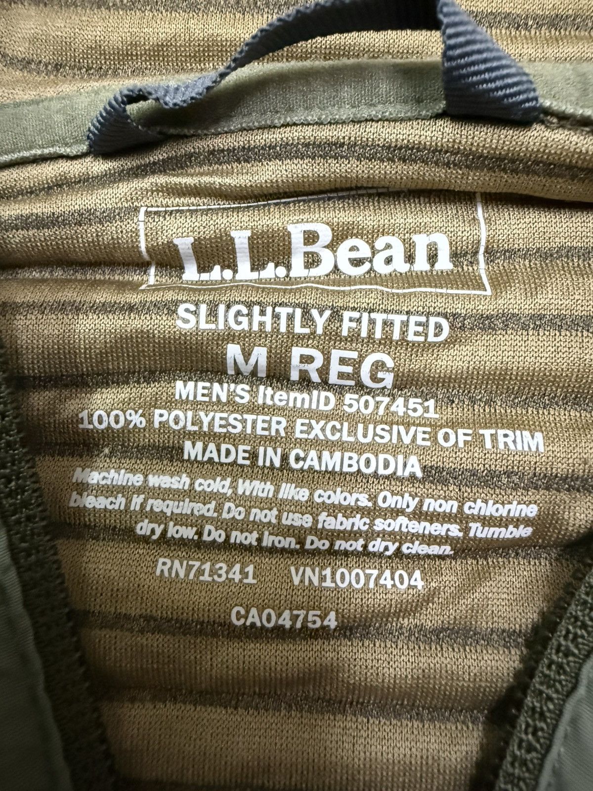L.L. Bean L.L Bean Slightly Fitted Quilted Zip Up Outdoor Sweater Size US S / EU 44-46 / 1 - 8 Thumbnail