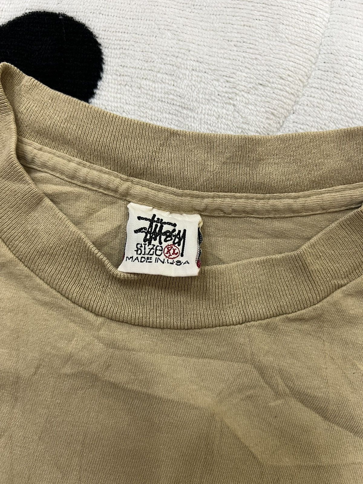 Stussy Vintage 90s Stussy “Built in USA Made For The World” Tshirt Size US XL / EU 56 / 4 - 4 Thumbnail