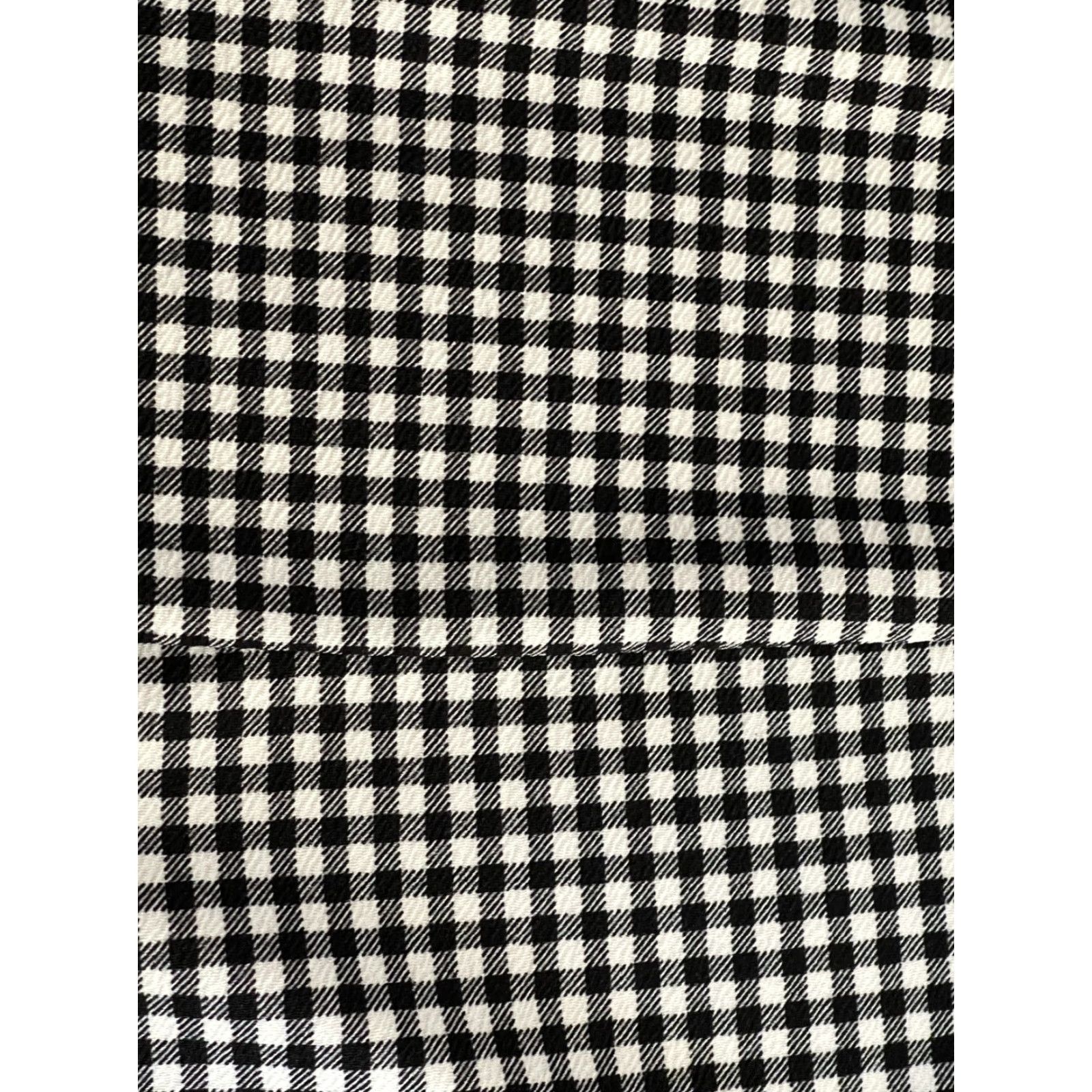 Vintage **rue21 Women's Large Black White Checkered Mini Skirt** User: rue21 Women's Large Black White Checkered Mini Skirt Size 36" / US 14 / IT 50 - 3 Thumbnail