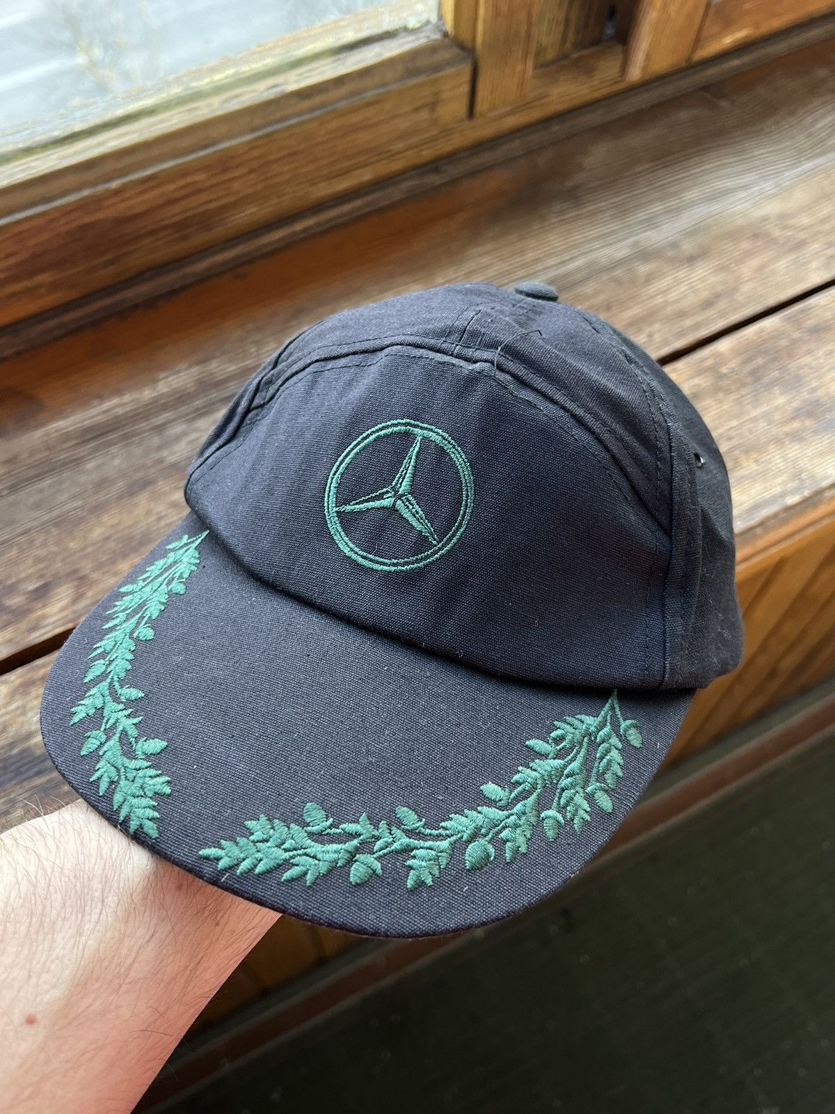 Mercedes-Benz Vintage Mercedes Benz Racing Cap Hat 90s Size ONE SIZE - 2 Thumbnail