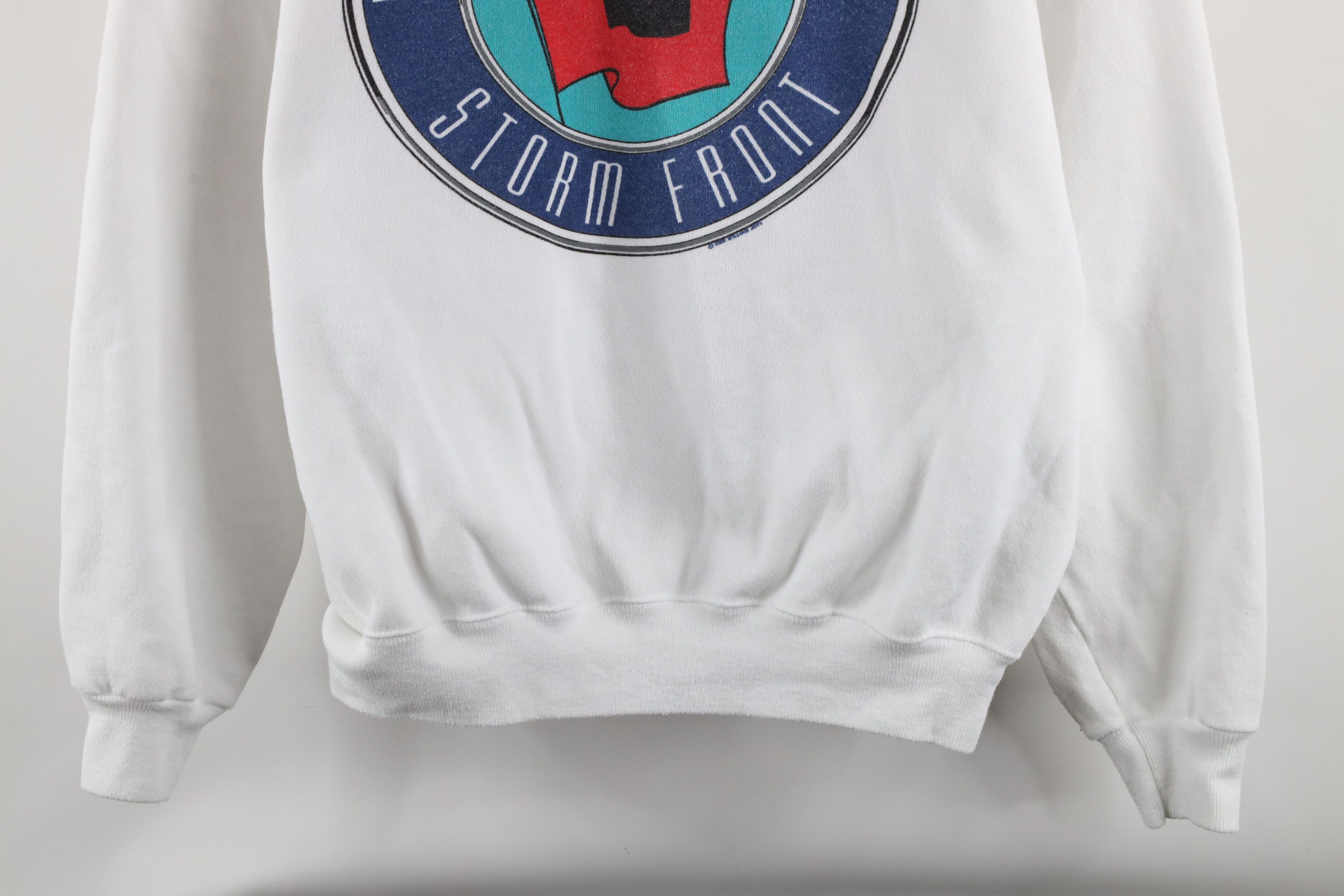 Vintage Vintage 80s Storm Front Tour Billy Joel Band Sweatshirt USA Size US XL / EU 56 / 4 - 3 Thumbnail