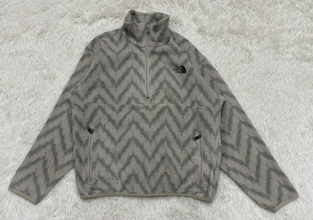 The North Face × Vintage The North Face Fleece Pullover Jacket Size US L / EU 52-54 / 3 - 2 Thumbnail