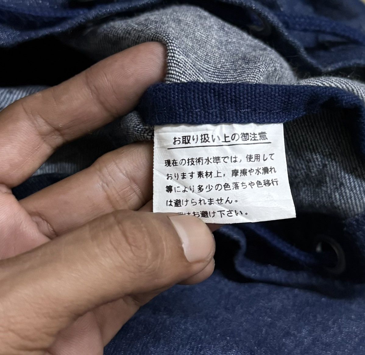 Japanese Brand SACS GS Denim Bagpack Vintage Size ONE SIZE - 8 Thumbnail