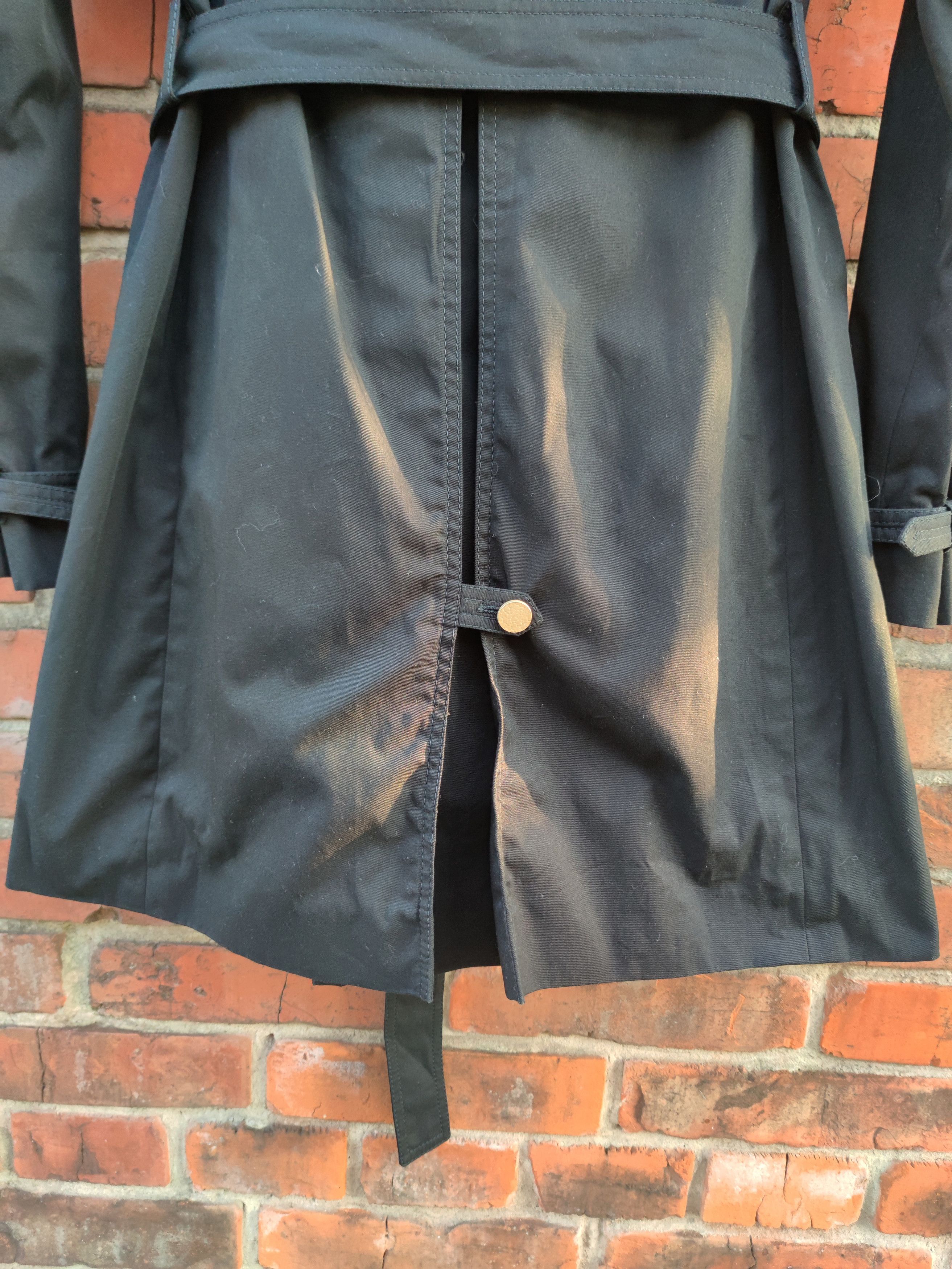Stella McCartney Stella McCartney size 38 Black Trench Coat Size S / US 4 / IT 40 - 8 Thumbnail