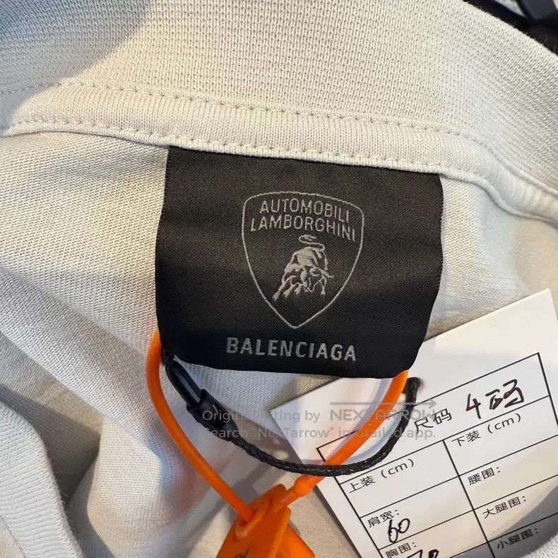 Balenciaga Balenciaga Long Sleeve T-Shirt Size US XL / EU 56 / 4 - 3 Thumbnail
