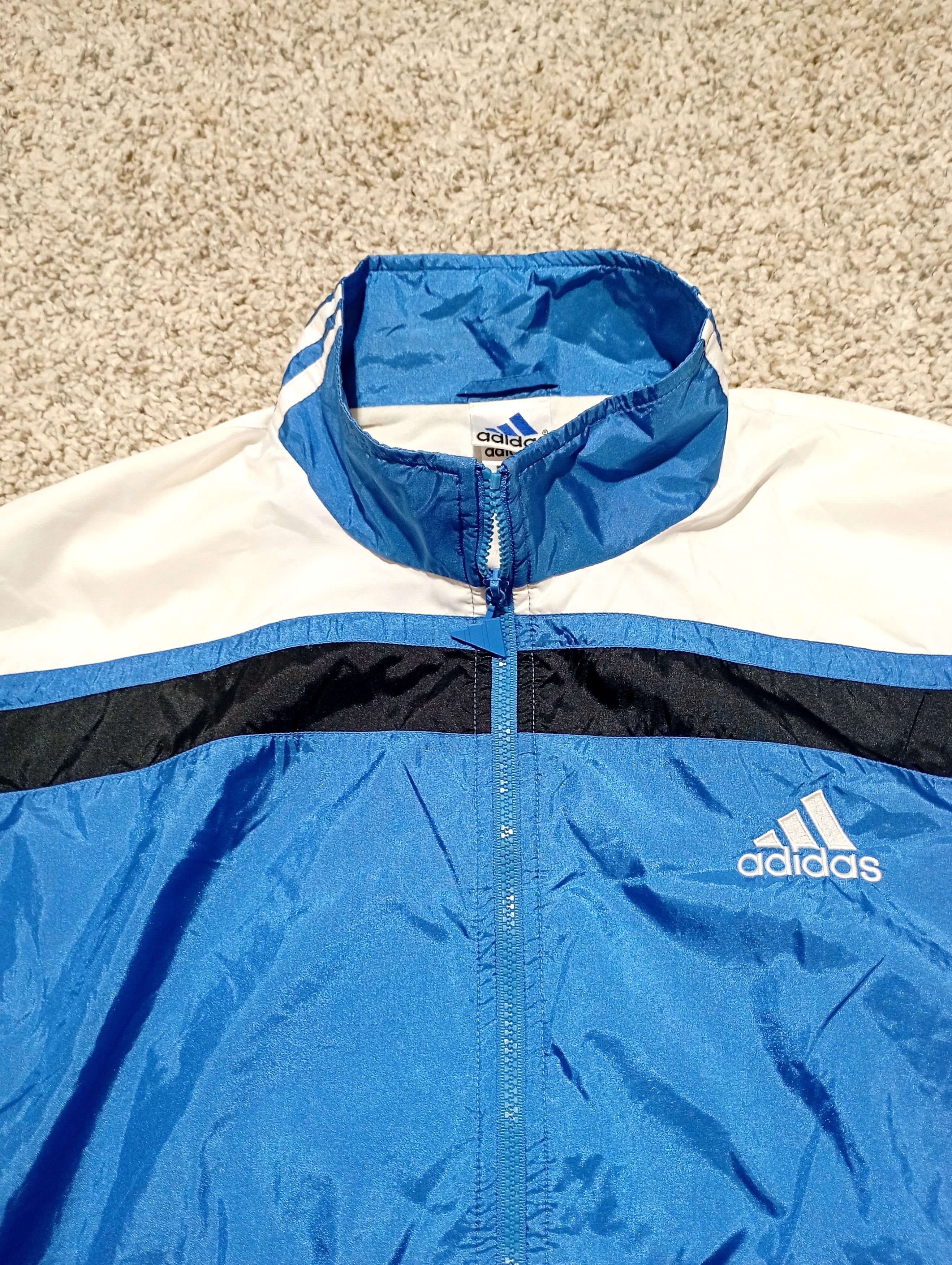 Adidas ADIDAS VINTAGE 90S NYLON TRACK JACKET Size US L / EU 52-54 / 3 - 3 Thumbnail