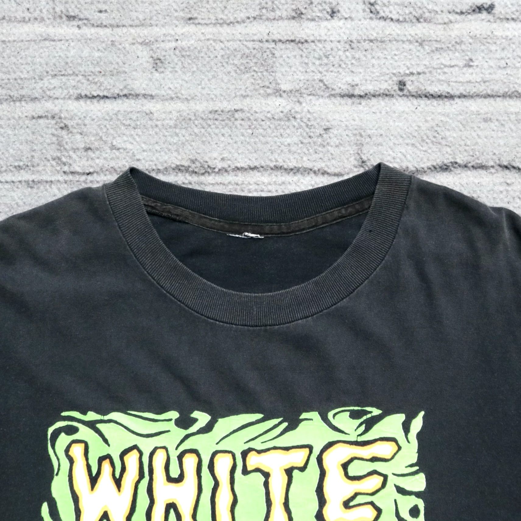 Vintage Vintage White Zombie Shirt XL Black La Sexorcisto Big Face Band Tour Stitch Mens Size US XL / EU 56 / 4 - 7 Thumbnail