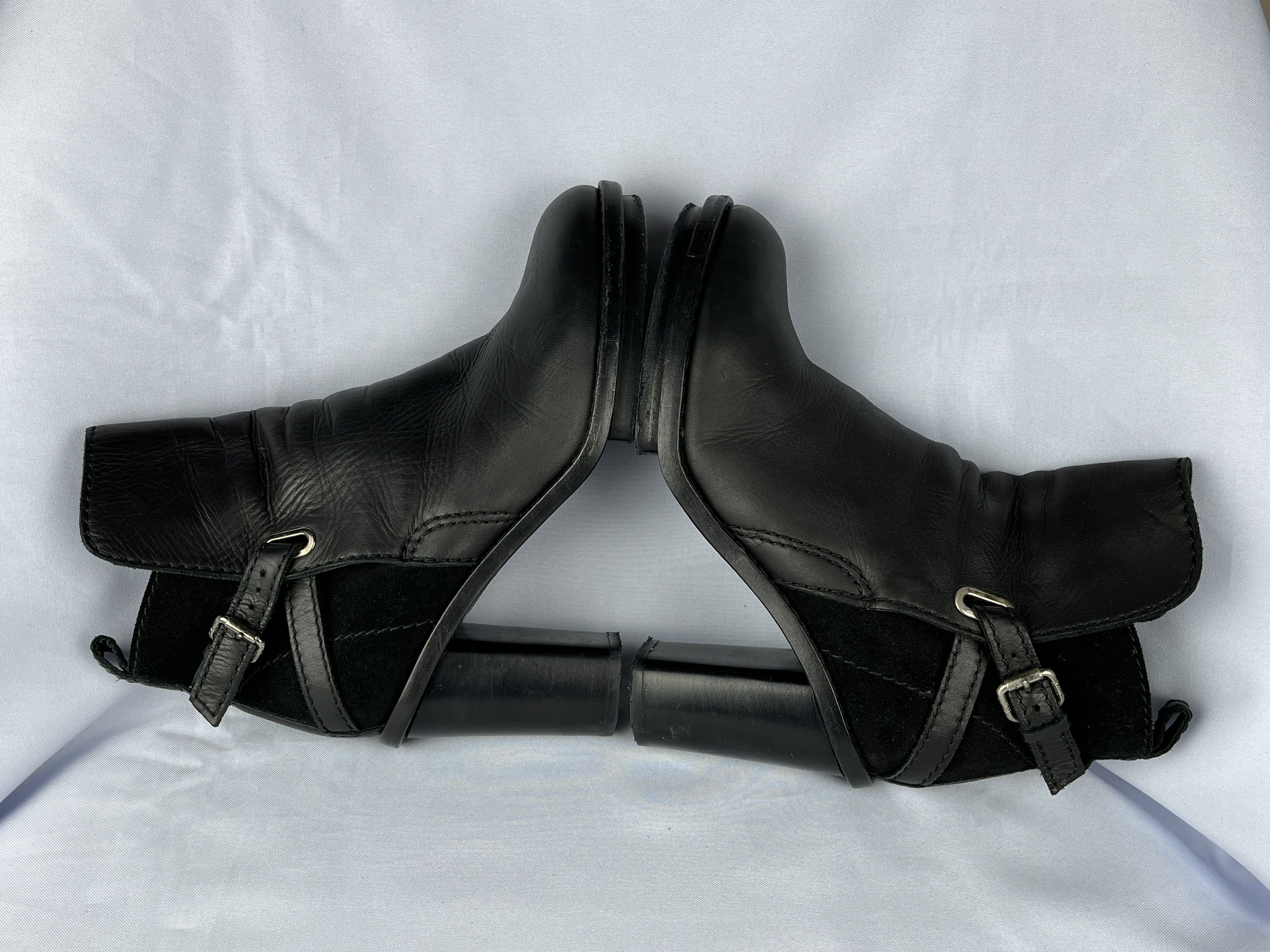 Acne Studios ACNE Heels Leather Belt Boots Size EU 39 / UK 6 / US 9 Size US 9 / IT 39 - 11 Thumbnail