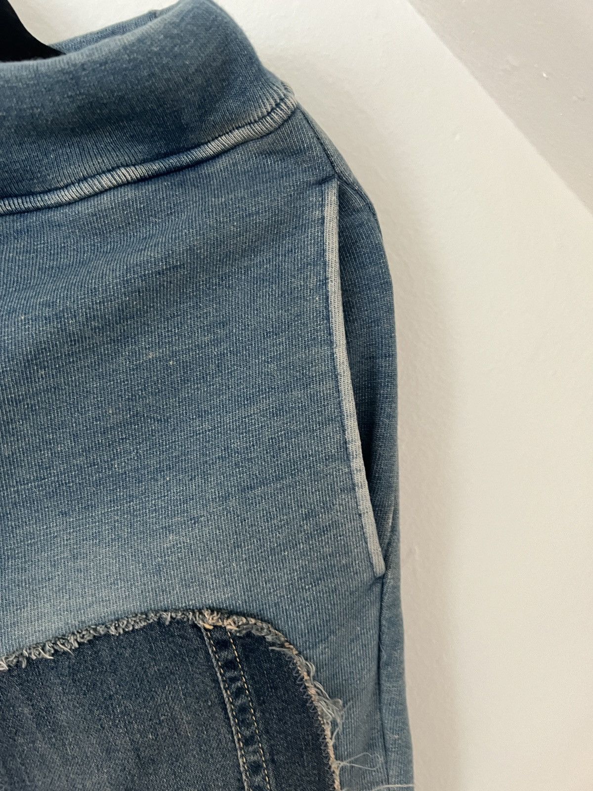 Kapital Kapital Patchwork Repair Denim Sweatpants Size US 28 / EU 44 - 5 Thumbnail