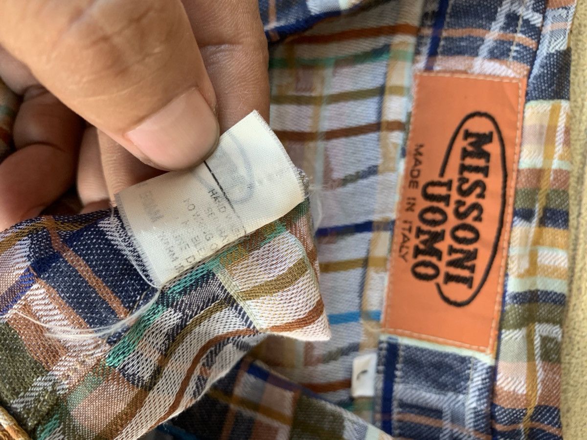 Missoni Missoni uomo vintage shirt Size US L / EU 52-54 / 3 - 4 Thumbnail