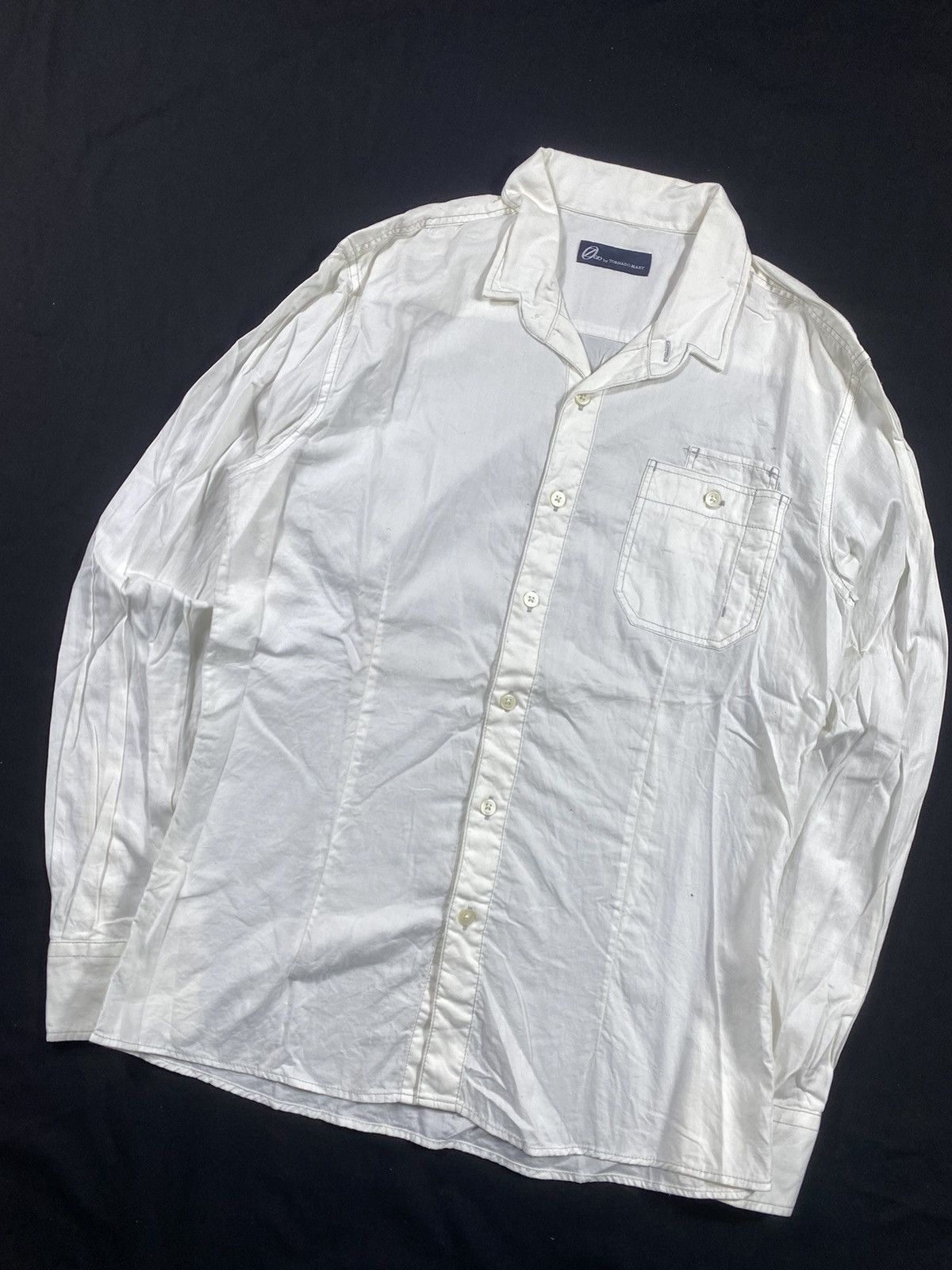 Tornado Mart Zero by Tornado mart button up long slevee shirt Size US M / EU 48-50 / 2 - 3 Thumbnail