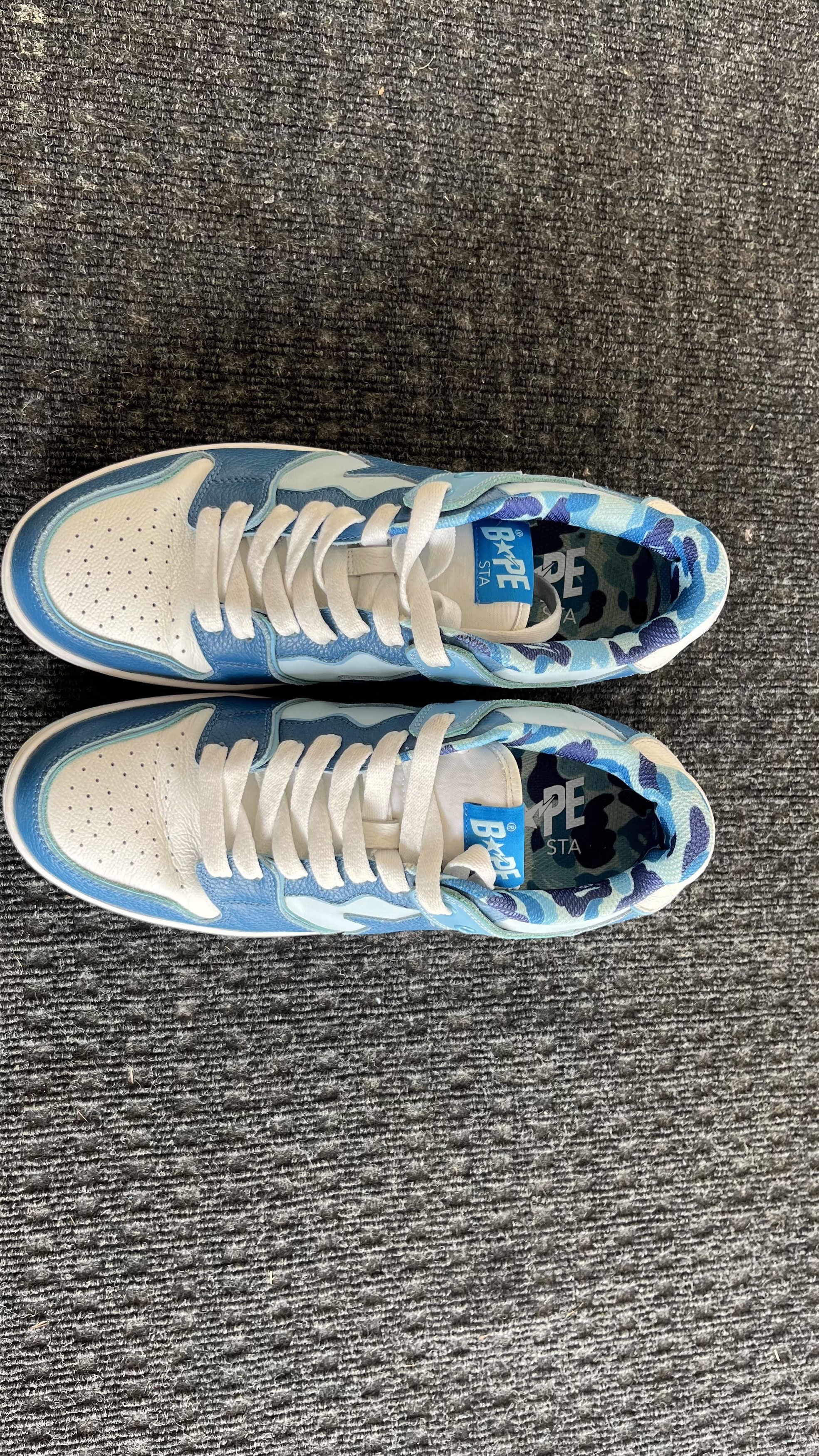 Bape BAPE Sk8 Sta #2 ABC - CAMO BLUE Size US 10 / EU 43 - 5 Thumbnail