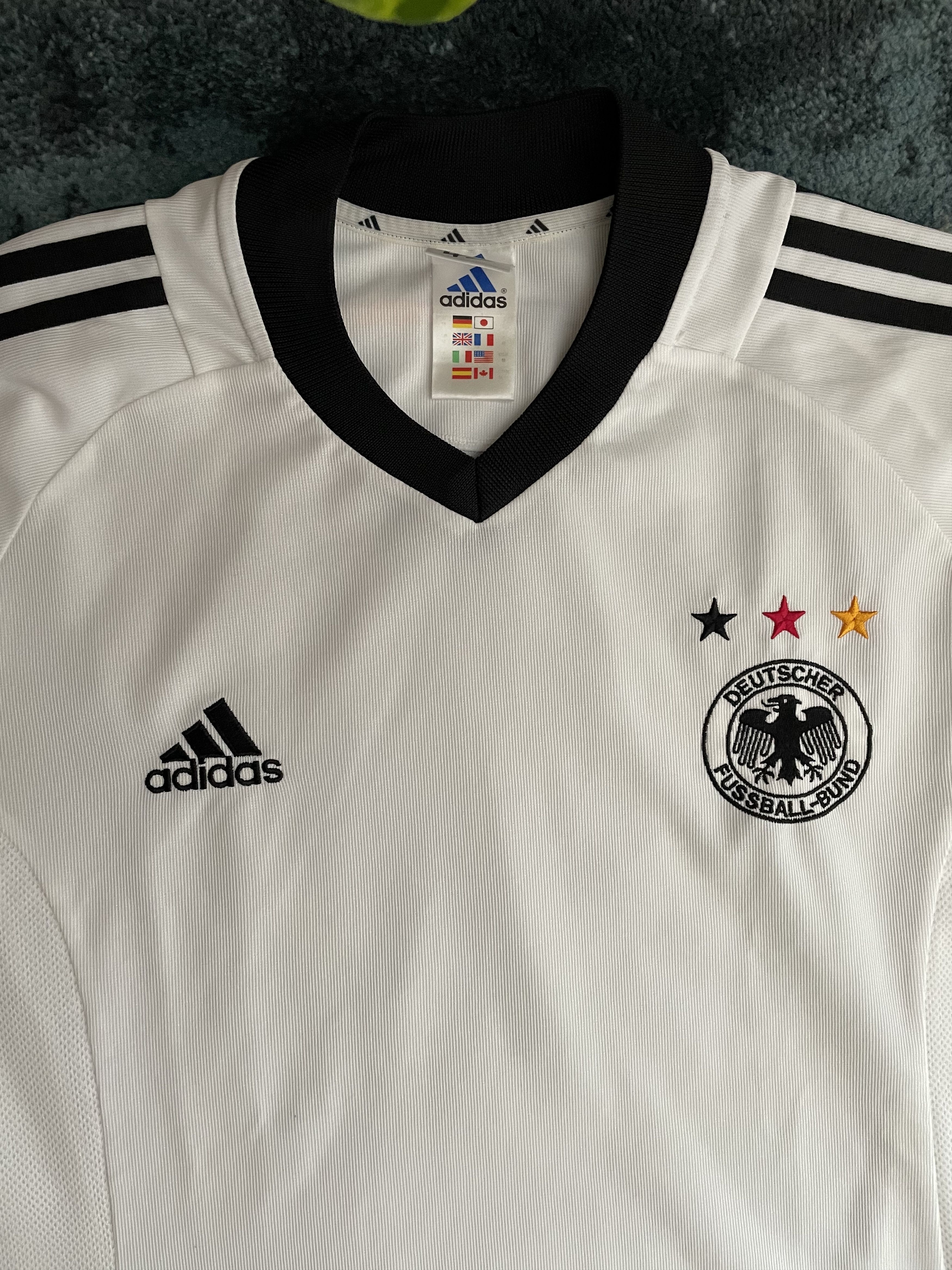 Adidas Adidas Germany National Team 2002 Jersey KIT Size US M / EU 48-50 / 2 - 2 Thumbnail