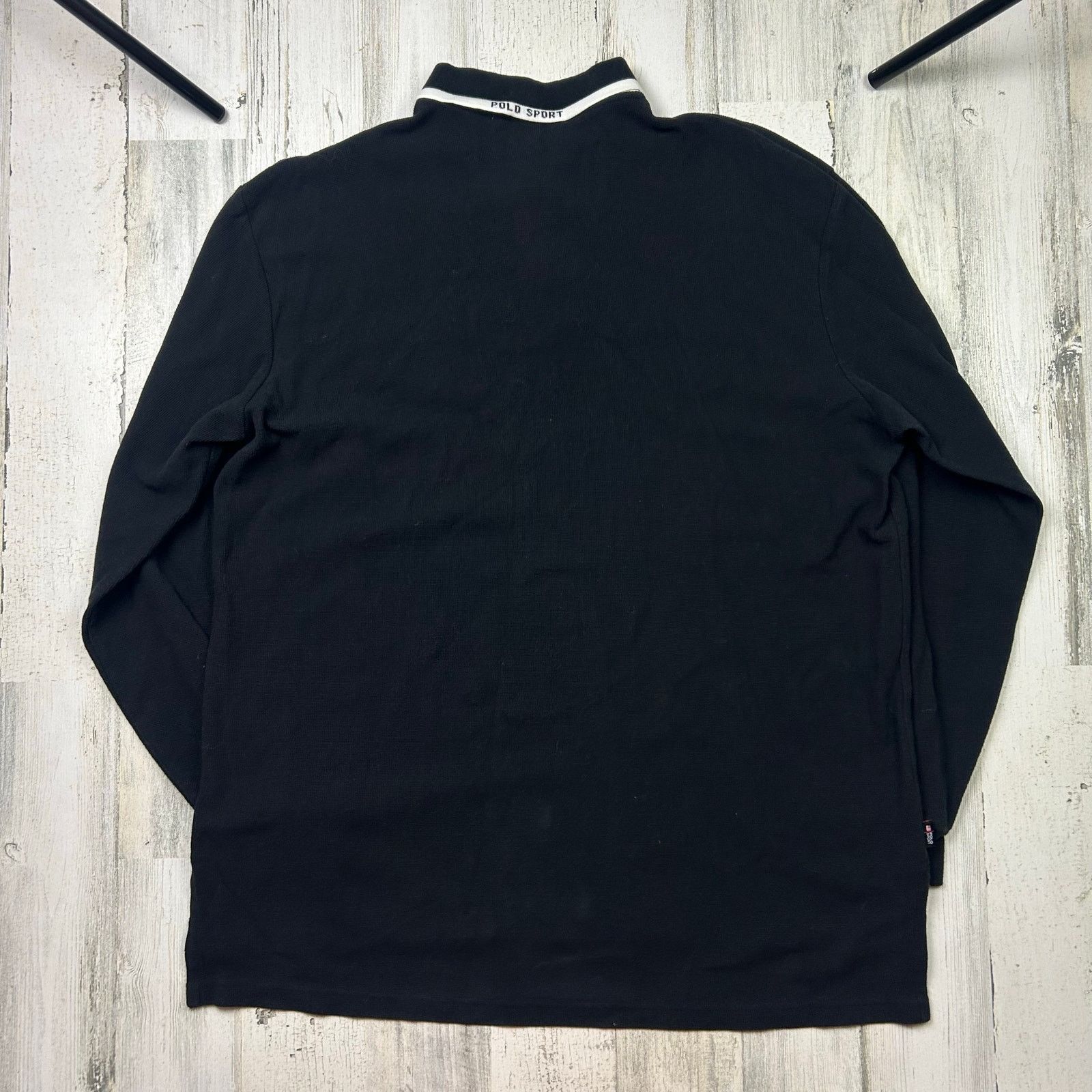 Polo Ralph Lauren × Vintage Vintage Ralph Lauren Polo Shirt Men’s Long Sleeve Size US XL / EU 56 / 4 - 5 Thumbnail