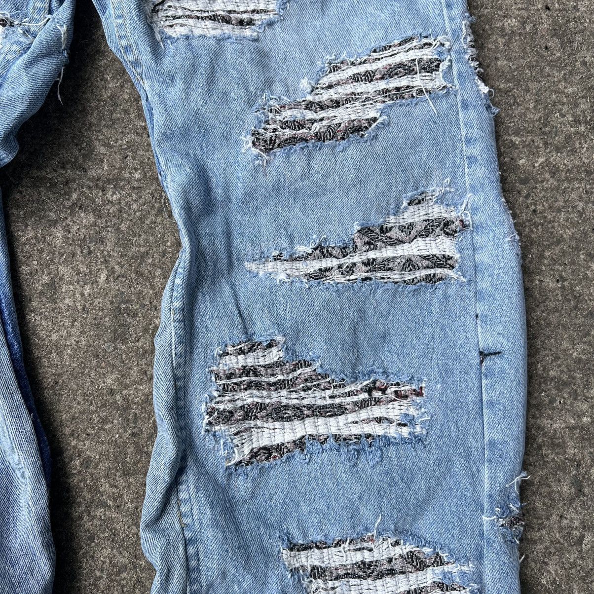Other Distressed and Repaired baby blugrey Size US 34 / EU 50 - 4 Thumbnail