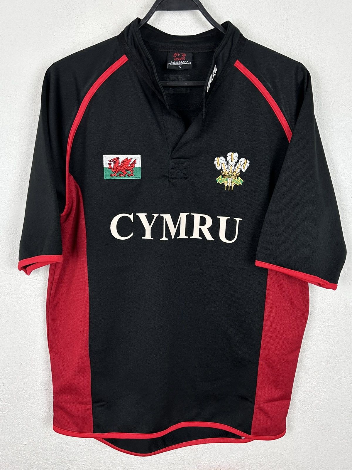 Vintage Manav Clothing x Cymru Wales Rugby Polo Shirt Grailed