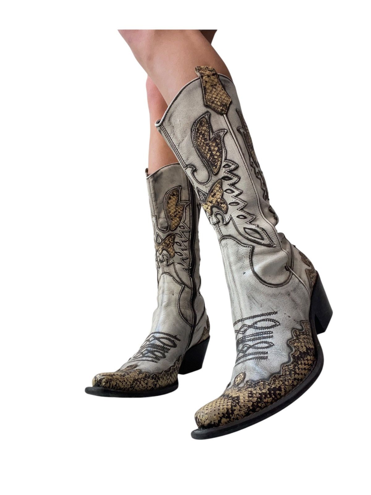 Vintage Vintage cowboy boots Size US 6.5 / IT 36.5 - 1 Thumbnail