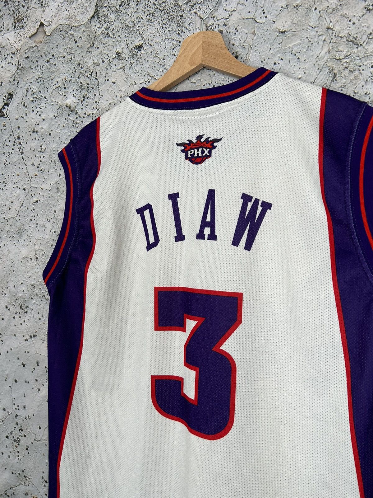 Champion Vintage Phoenix Suns #3 Boris Diaw NBA Jersey 00s Rare 90s Size US L / EU 52-54 / 3 - 5 Thumbnail