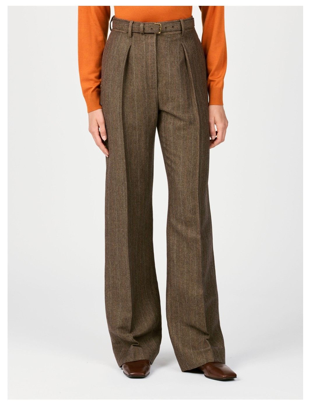 Loro Piana o1srvl11e0526 FAP3736 Edward Pant in Brown Size 26" / US 2 / IT 38 - 3 Thumbnail
