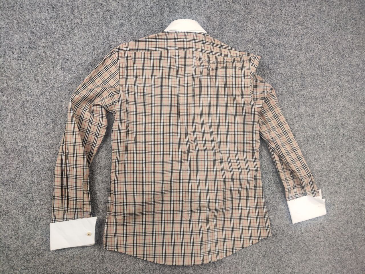 Burberry Vintage 90's Burberry Long Sleeve Nova-Check Shirt cufflinks Size M / US 6-8 / IT 42-44 - 12 Thumbnail