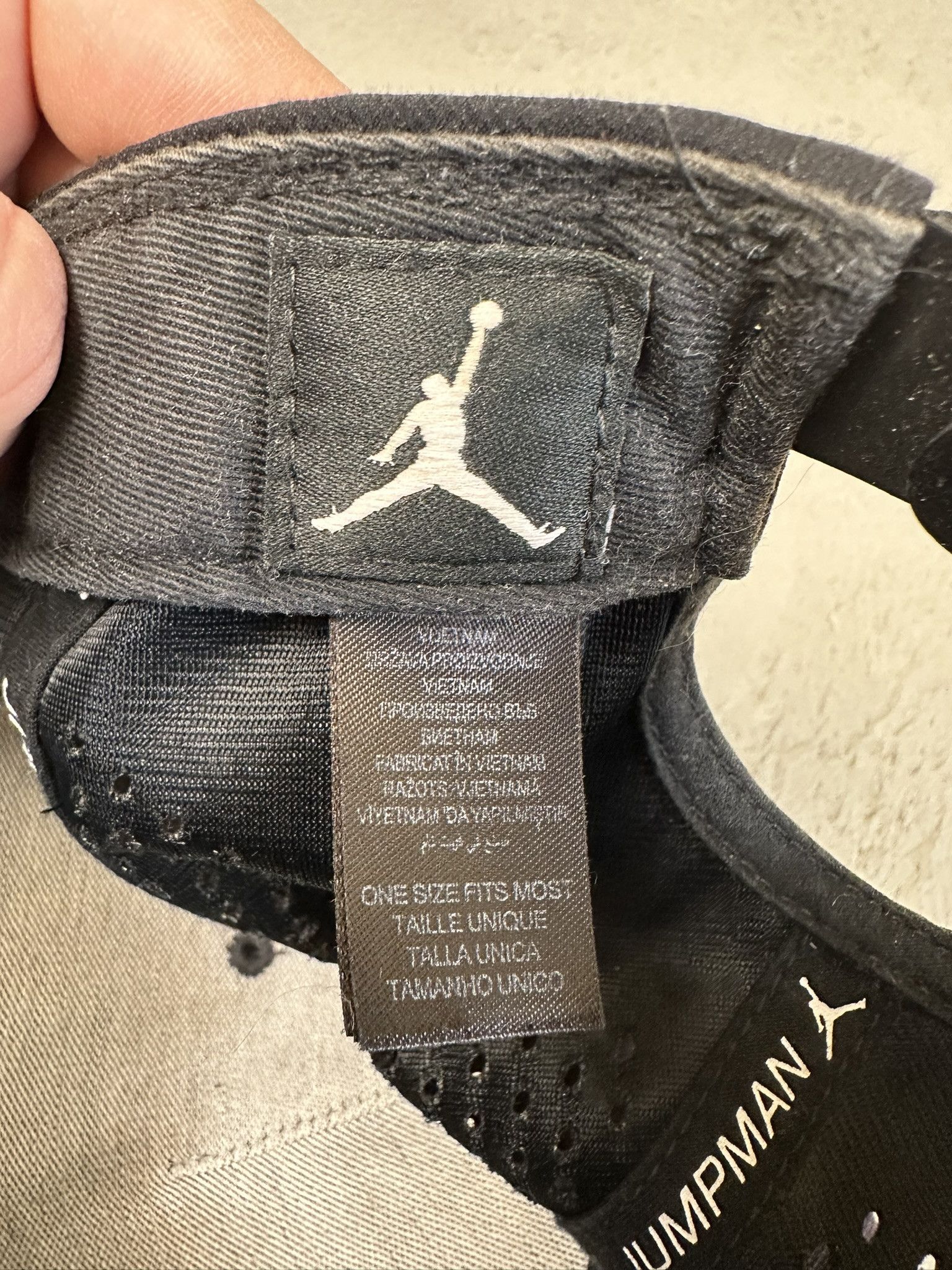 Jordan Brand Vintage Y2k Jordan Logo Cap Hat Size ONE SIZE - 5 Thumbnail