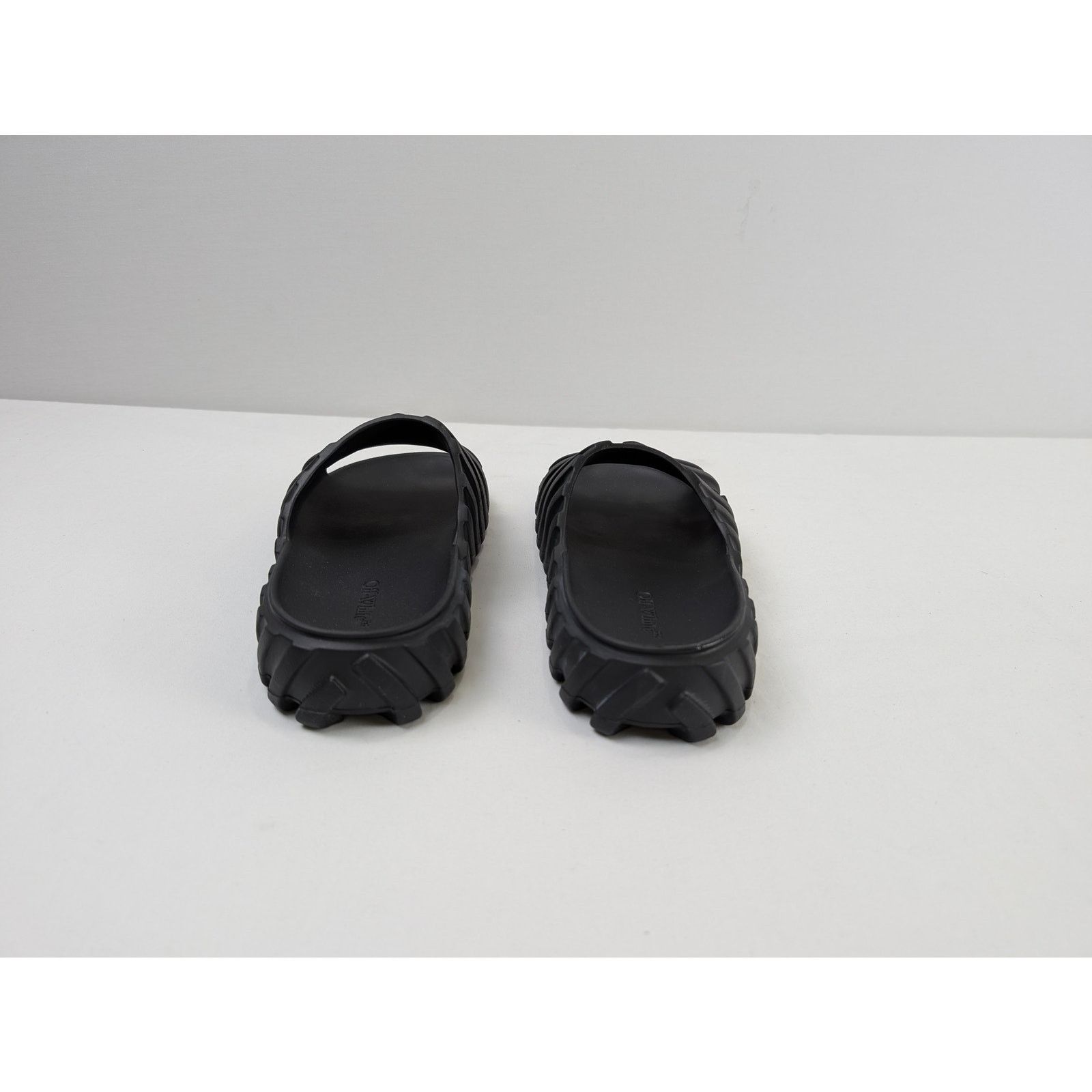 Off-White o1rshd1 Exploration Sliders Slippers in Black Size US 9 / EU 42 - 11 Thumbnail