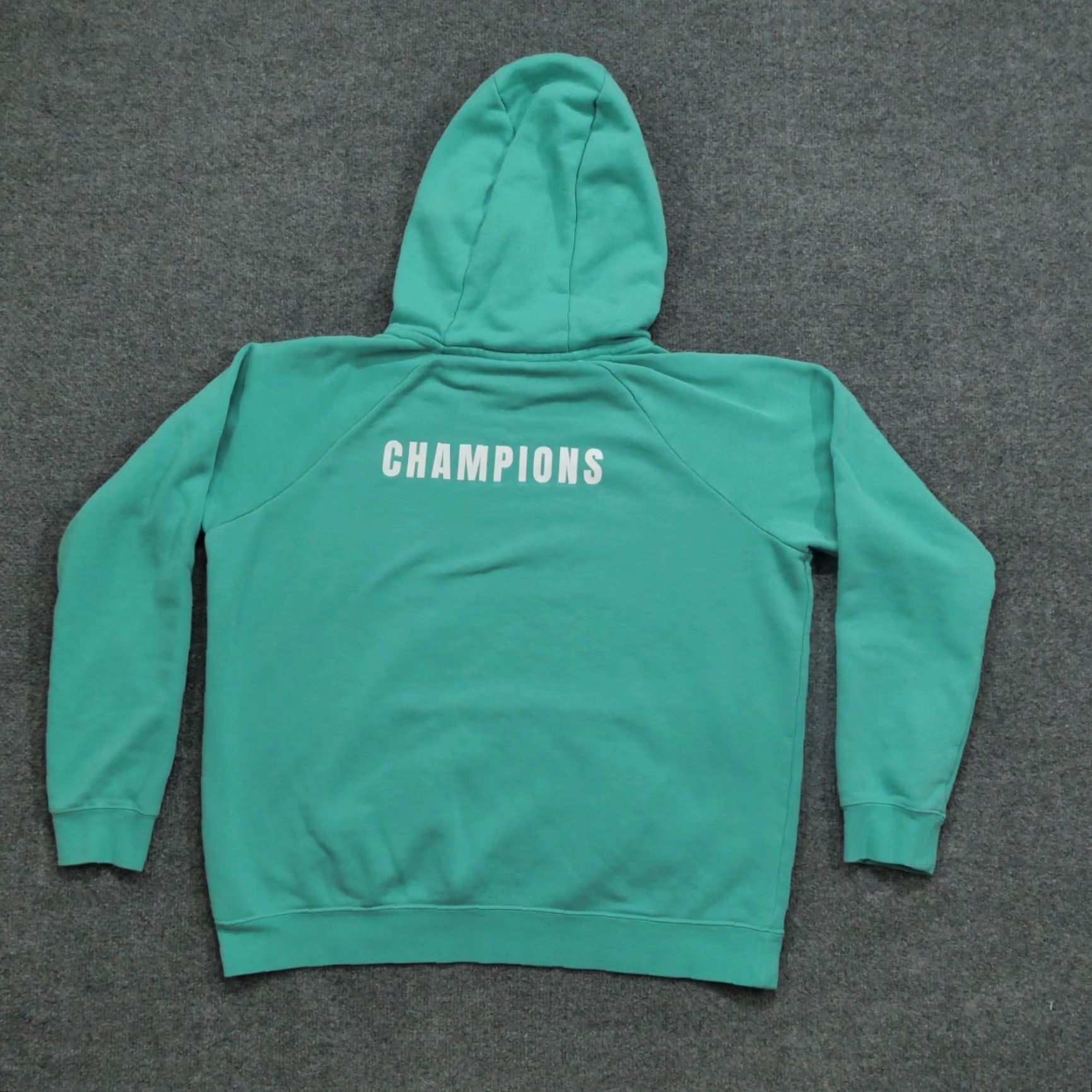 Nike Nike Hoodie Mens L Green Pullover Hooded Classic Sweatshirt Logo Surf Cup 2022 Champions Size US L / EU 52-54 / 3 - 7 Thumbnail