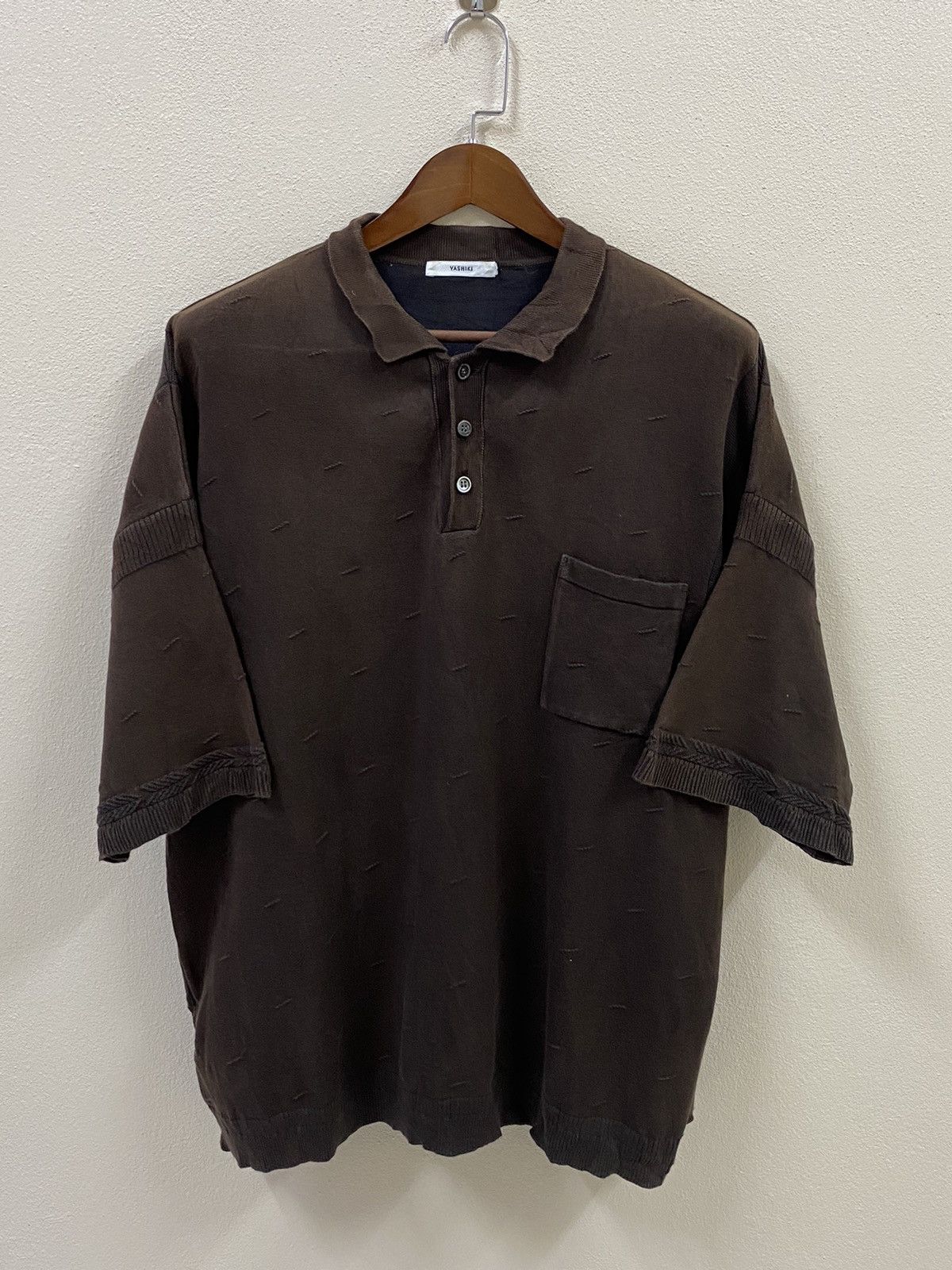 YASHIKI Yashiki Japanese Brand - Polo Size US L / EU 52-54 / 3 - 1 Thumbnail